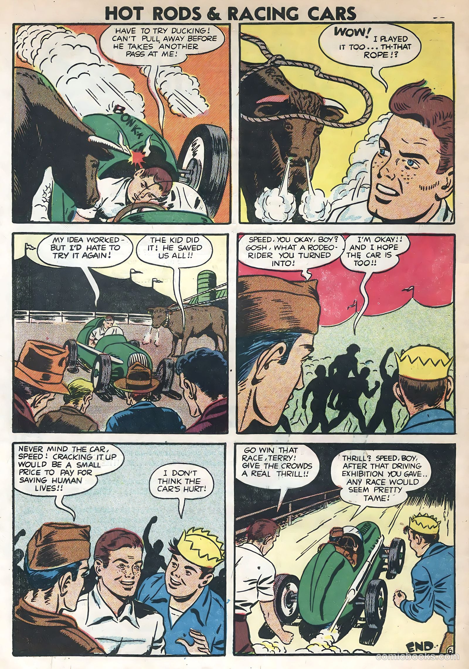 Hot Rods and Racing Cars #30 — page 32 of 36