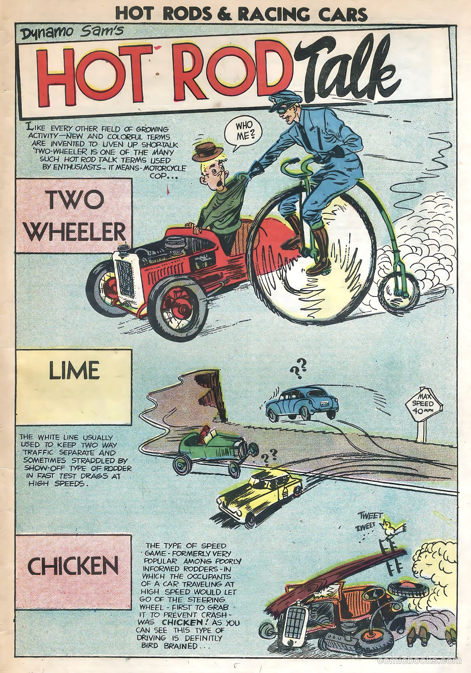 Hot Rods and Racing Cars #30 — page 33 of 36