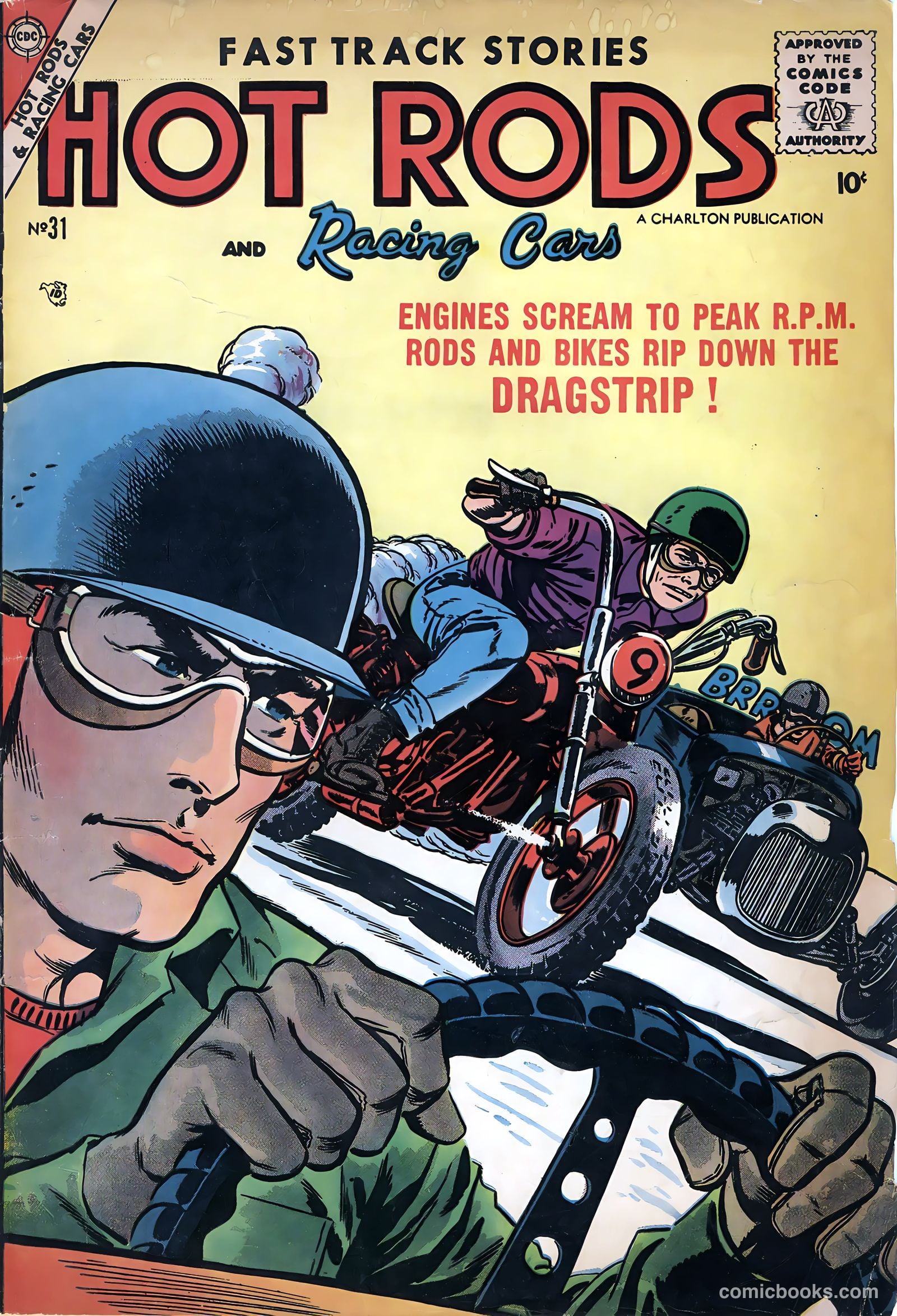 Hot Rods and Racing Cars #31 — page 1 of 36