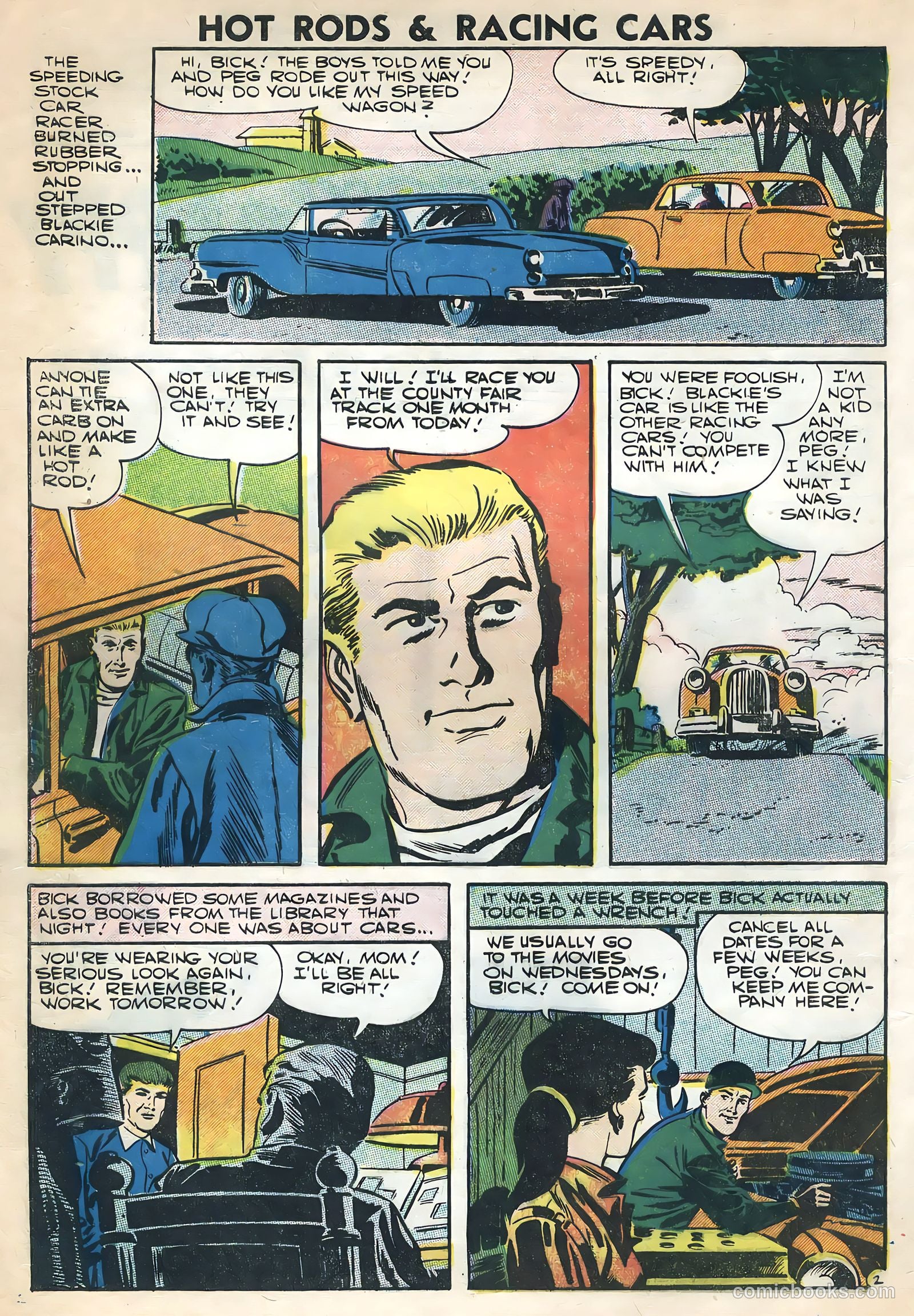 Hot Rods and Racing Cars #31 — page 4 of 36