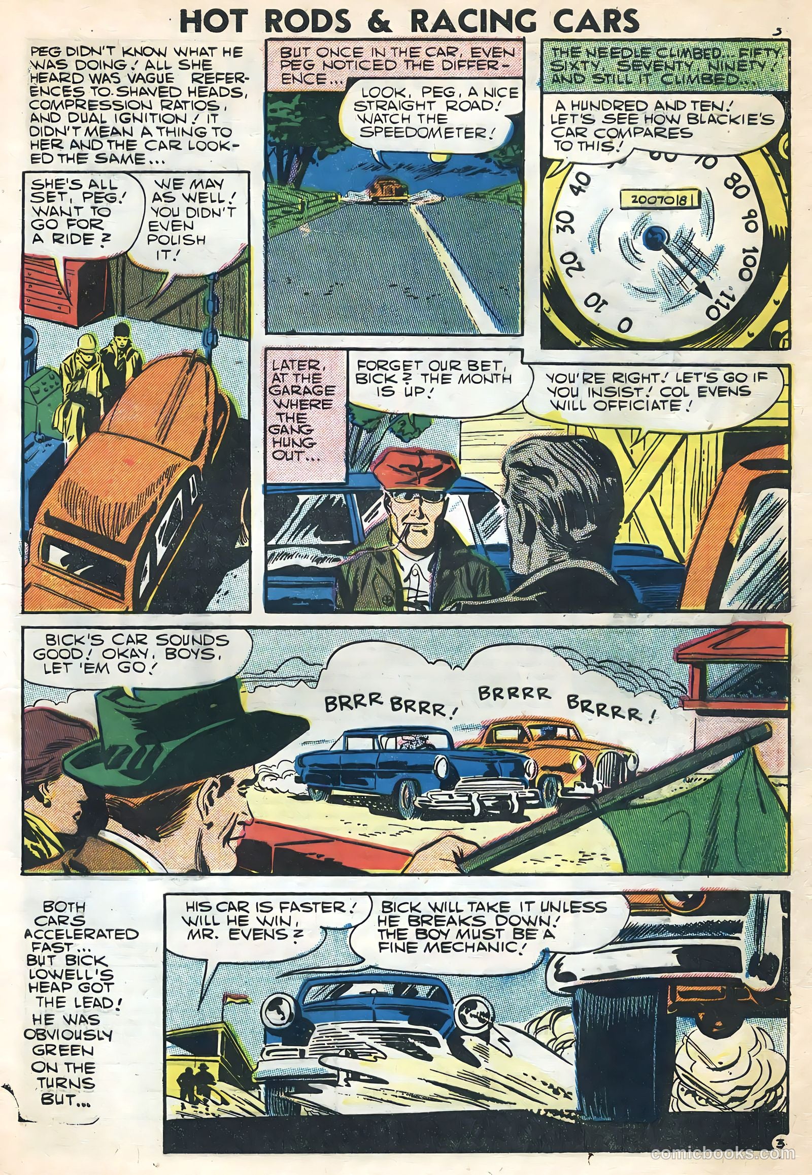 Hot Rods and Racing Cars #31 — page 5 of 36