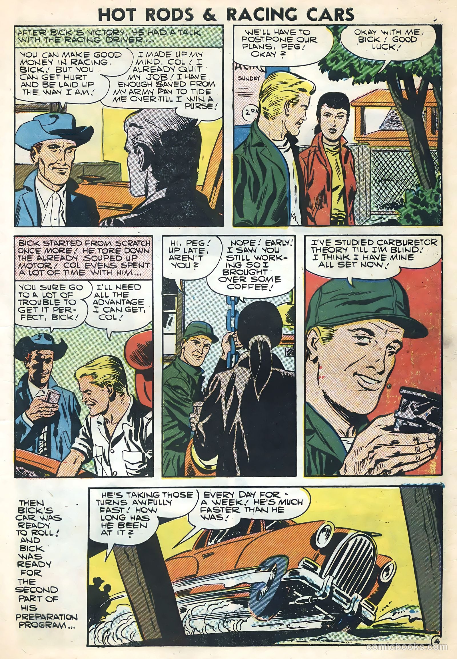 Hot Rods and Racing Cars #31 — page 7 of 36