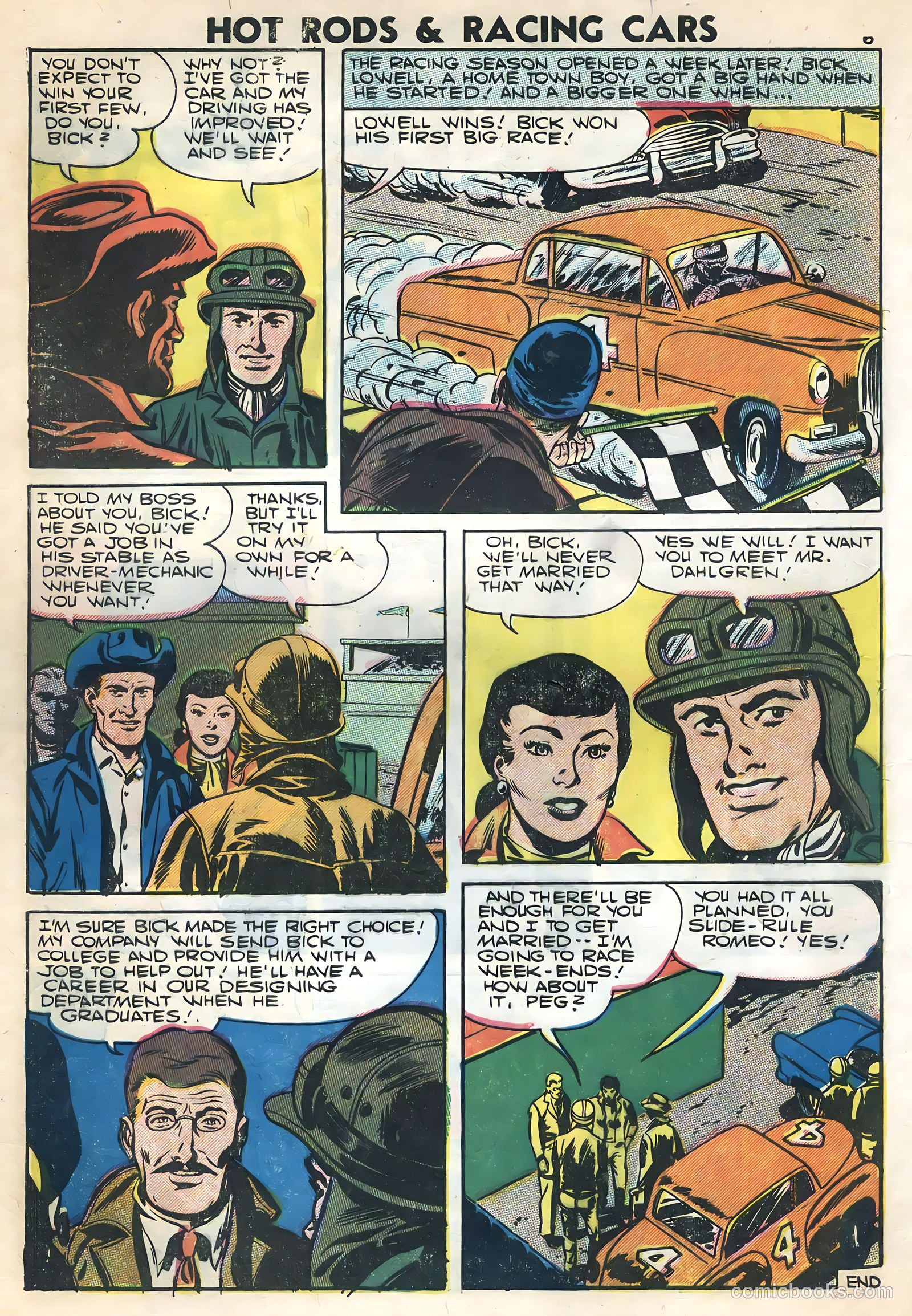 Hot Rods and Racing Cars #31 — page 8 of 36