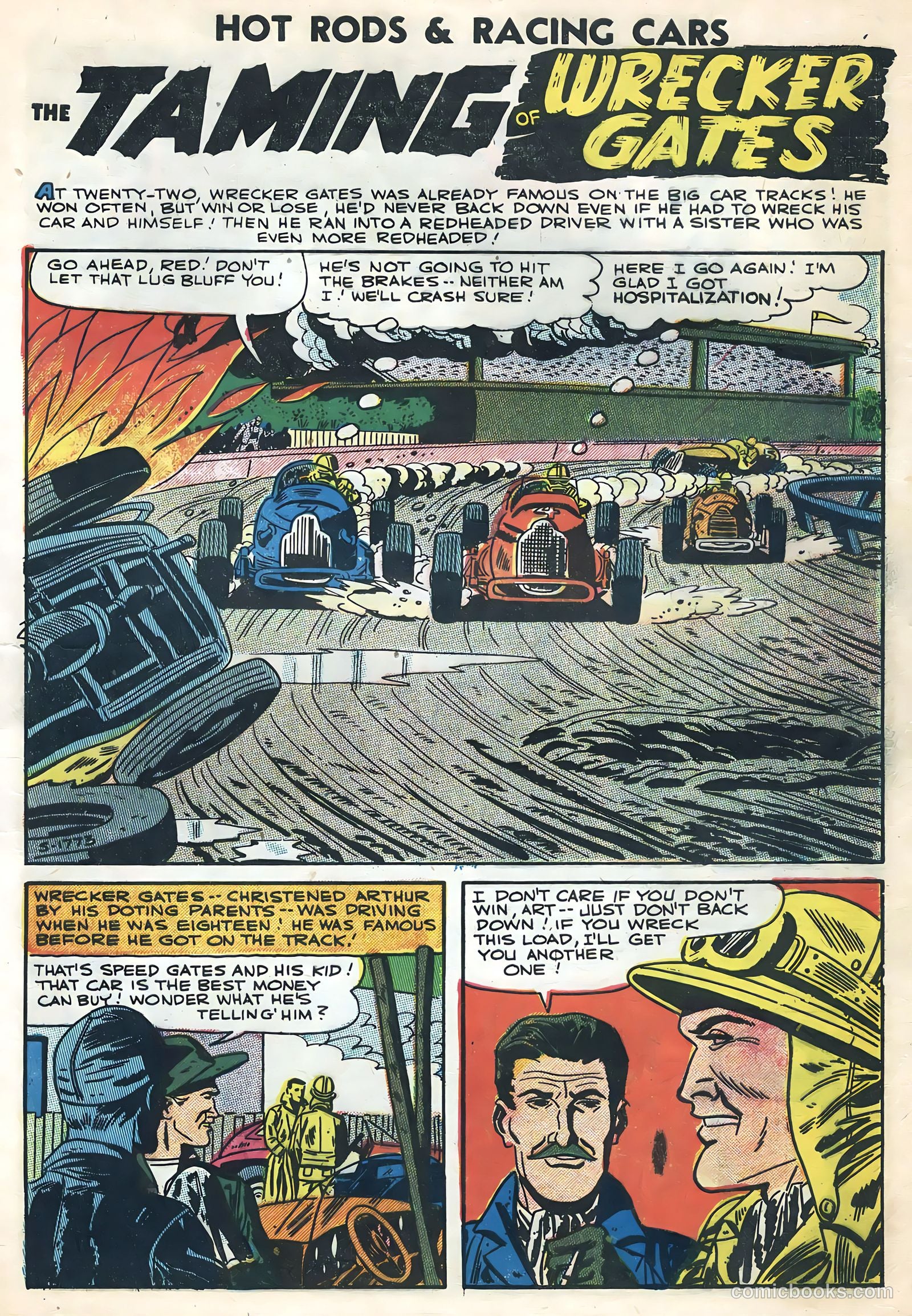 Hot Rods and Racing Cars #31 — page 9 of 36