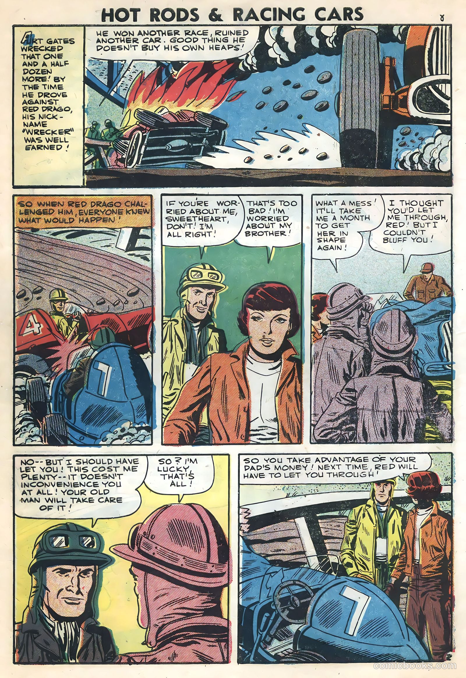Hot Rods and Racing Cars #31 — page 10 of 36