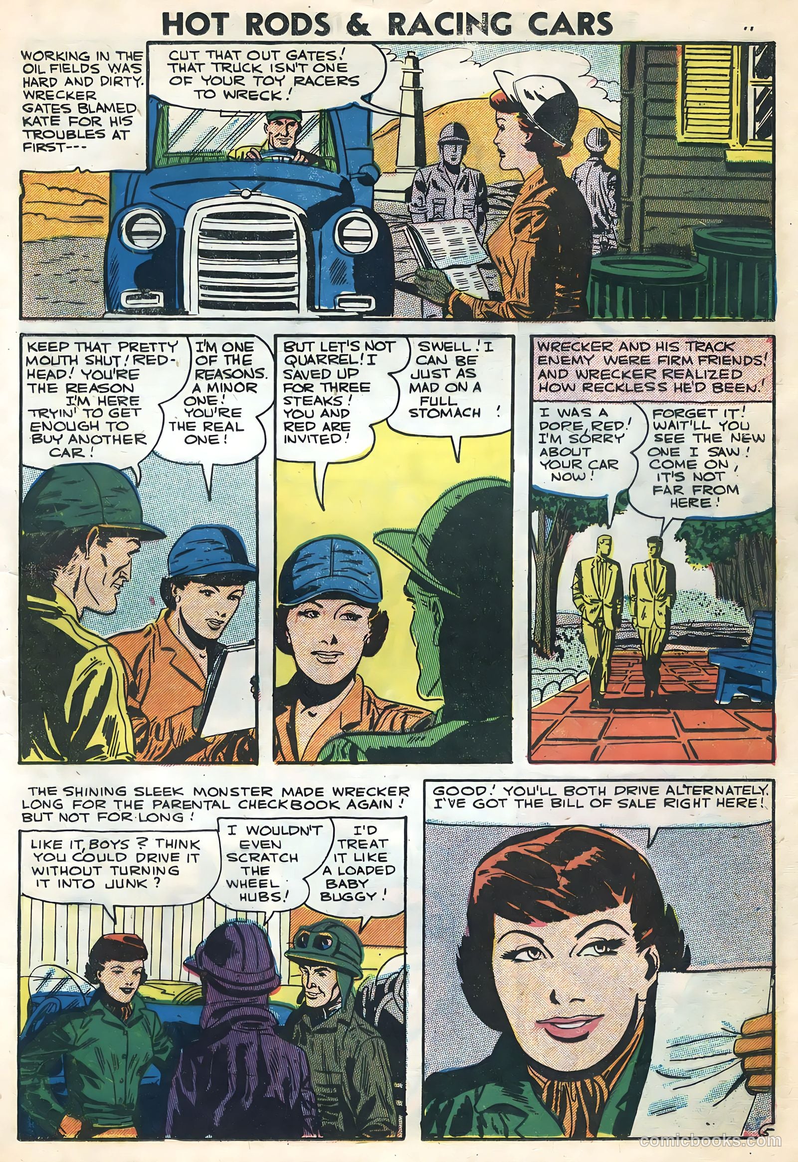 Hot Rods and Racing Cars #31 — page 13 of 36