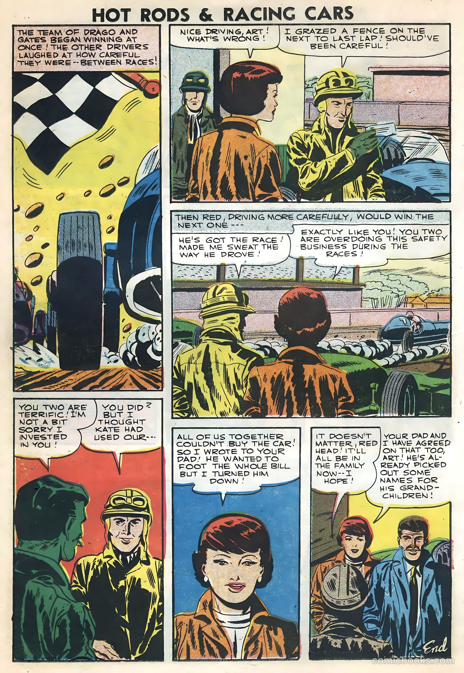 Hot Rods and Racing Cars #31 — page 14 of 36