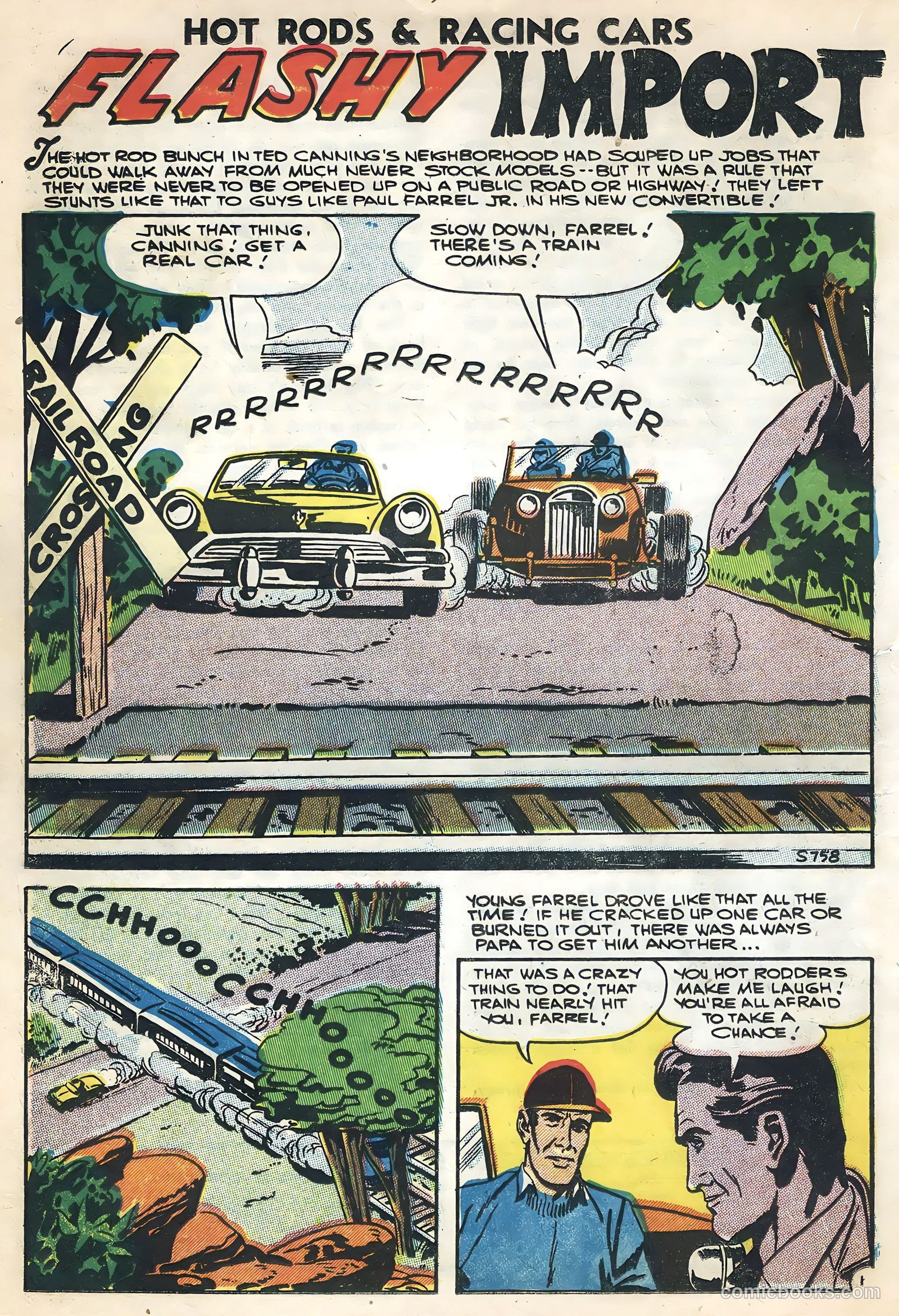 Hot Rods and Racing Cars #31 — page 18 of 36