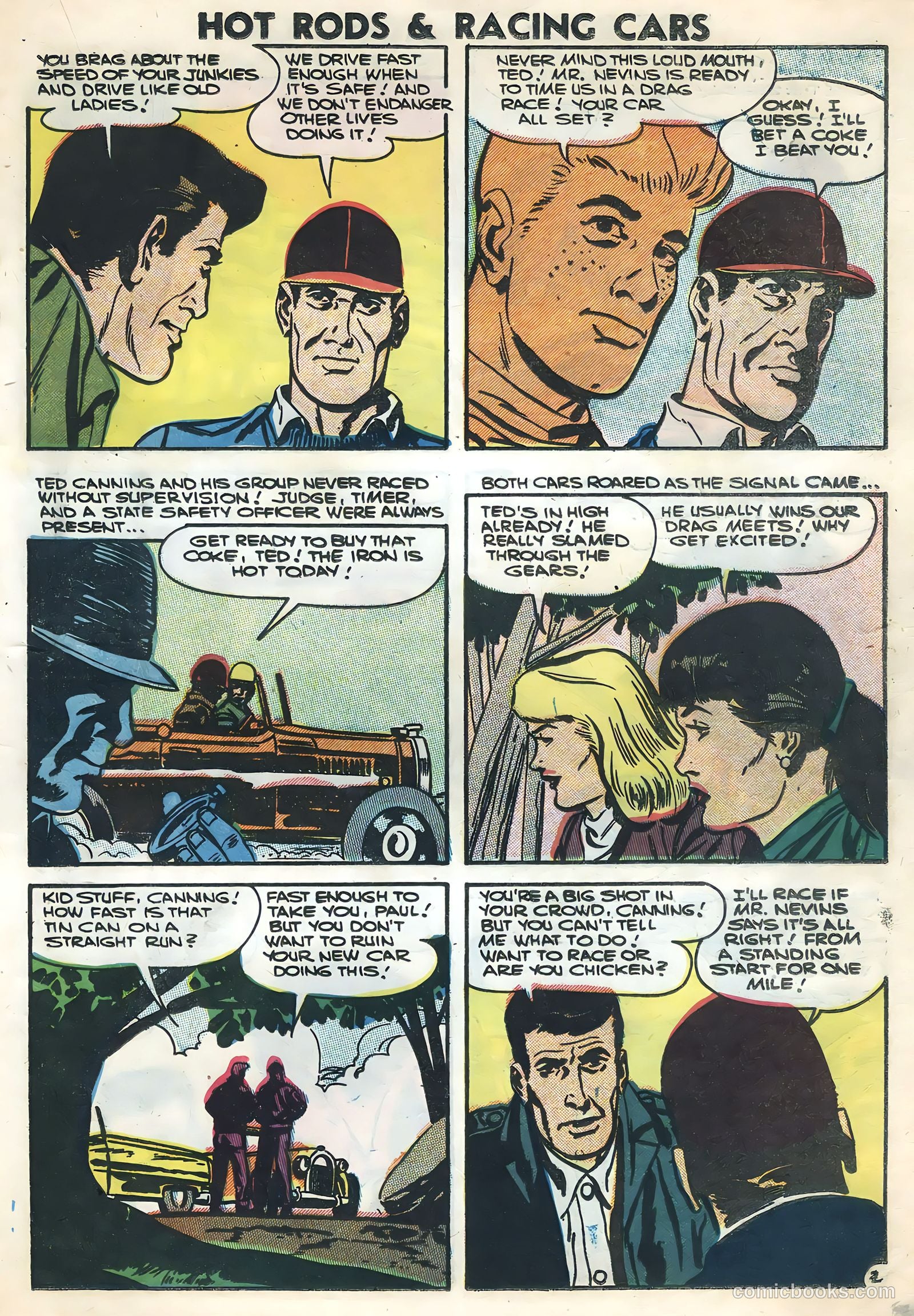 Hot Rods and Racing Cars #31 — page 19 of 36