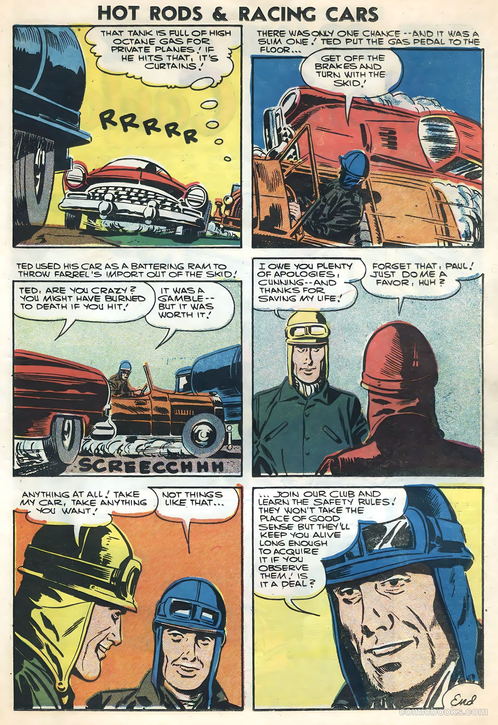 Hot Rods and Racing Cars #31 — page 23 of 36
