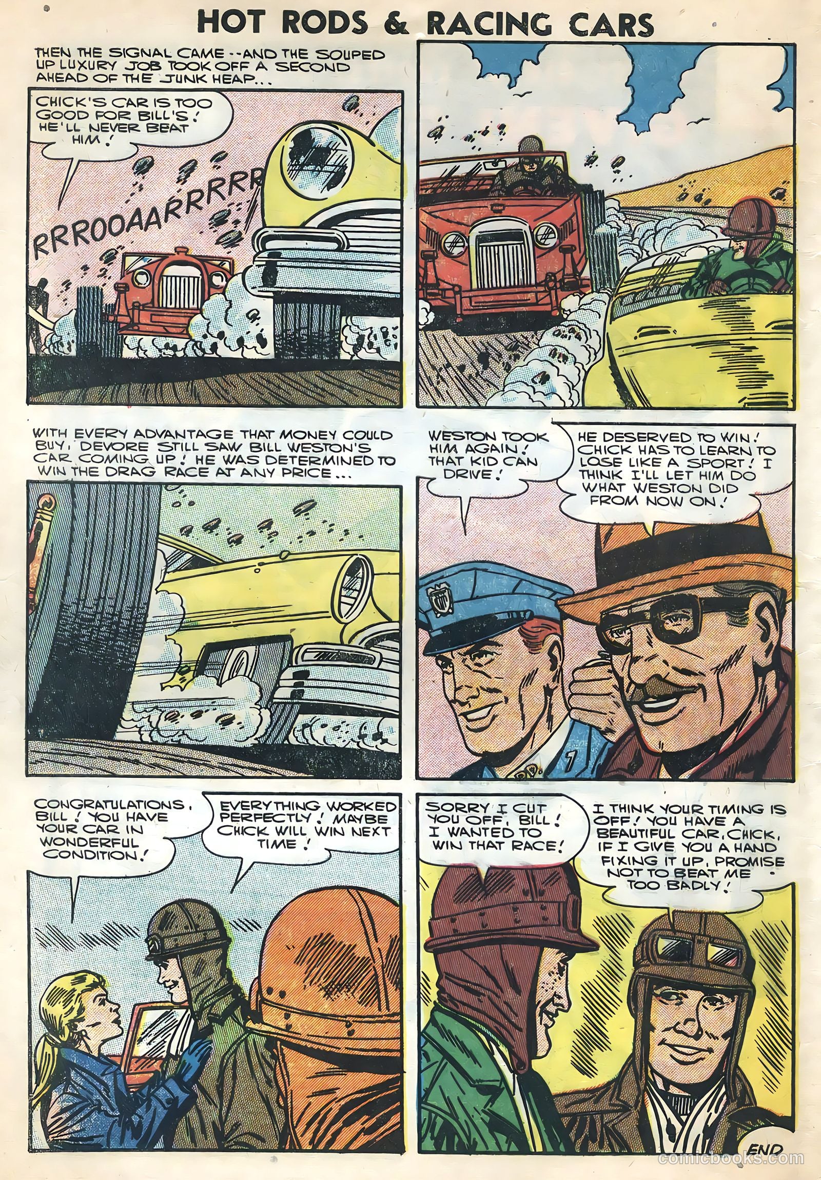 Hot Rods and Racing Cars #31 — page 32 of 36