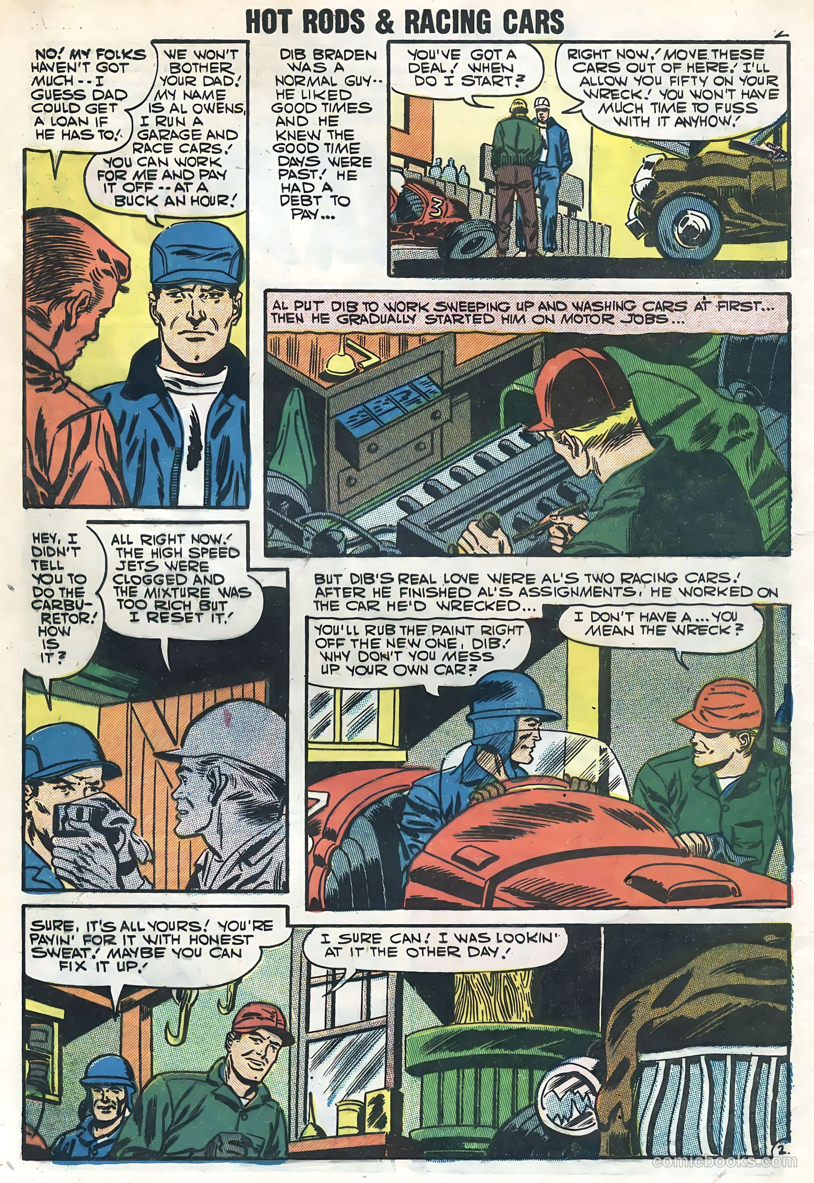 Hot Rods and Racing Cars #32 — page 4 of 36