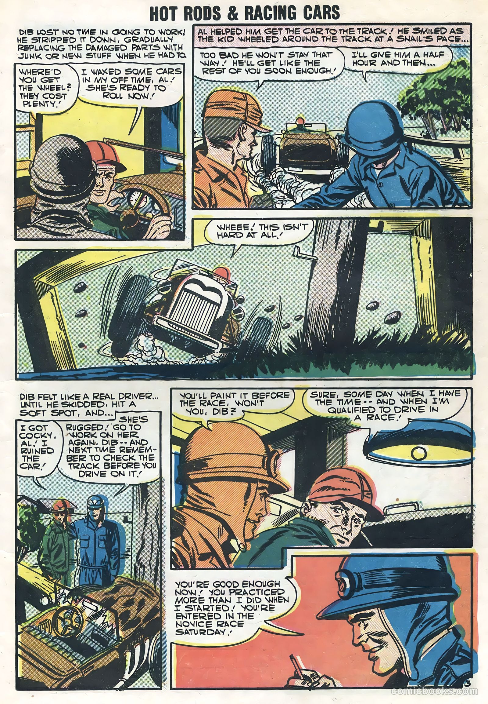 Hot Rods and Racing Cars #32 — page 5 of 36