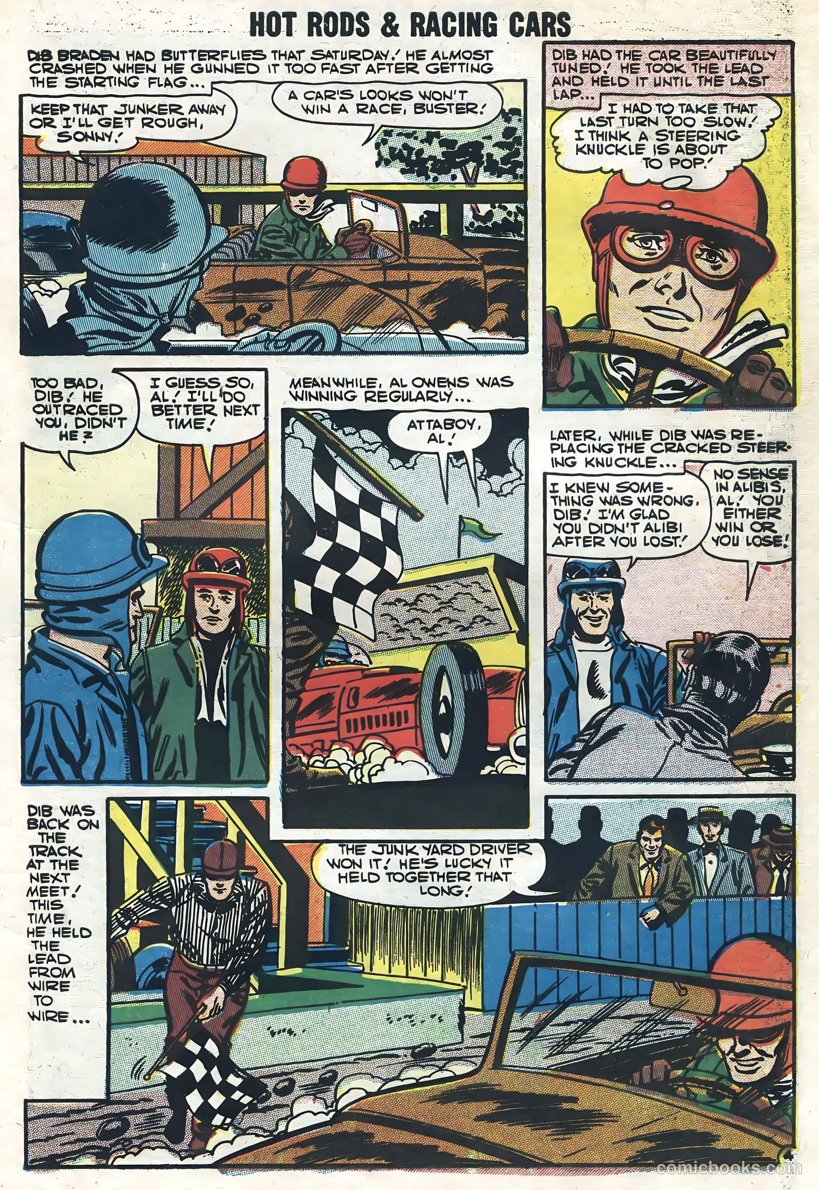 Hot Rods and Racing Cars #32 — page 7 of 36