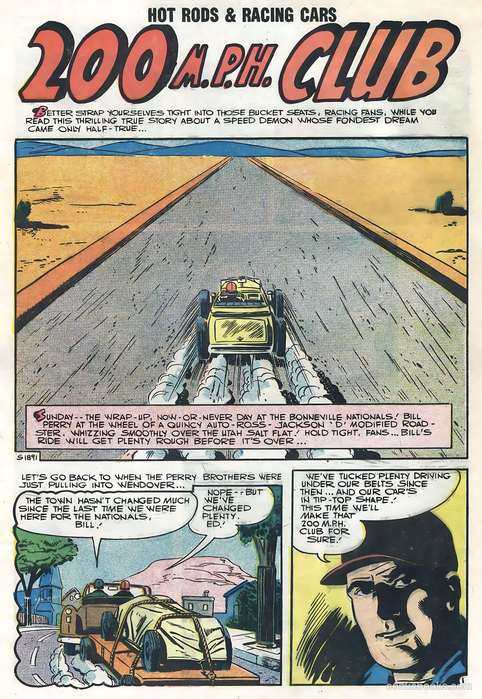 Hot Rods and Racing Cars #32 — page 9 of 36