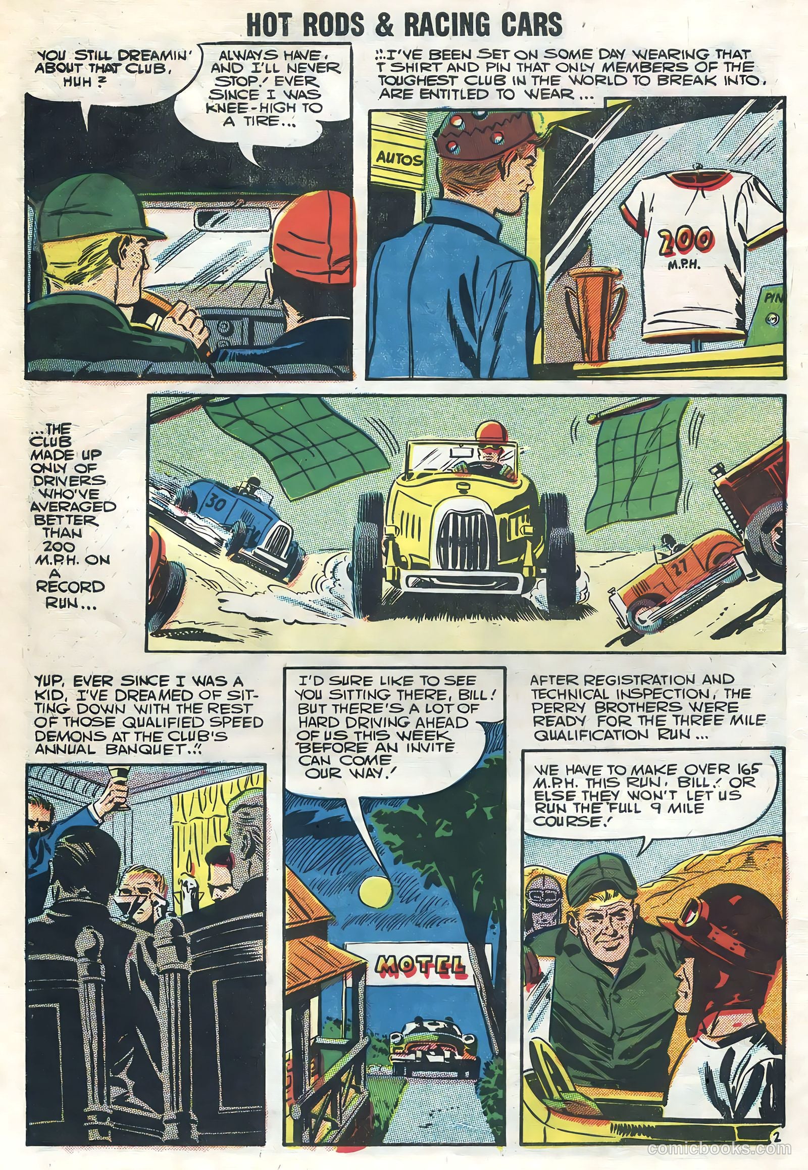 Hot Rods and Racing Cars #32 — page 10 of 36