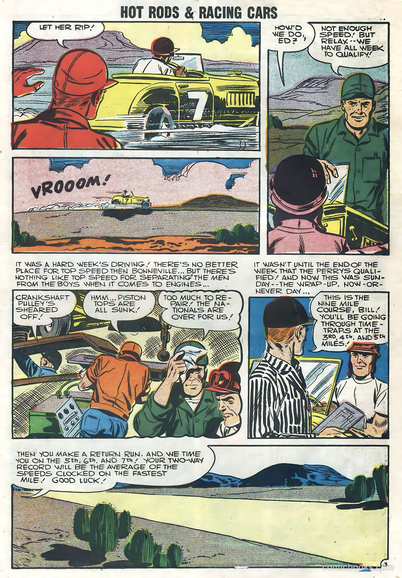 Hot Rods and Racing Cars #32 — page 11 of 36