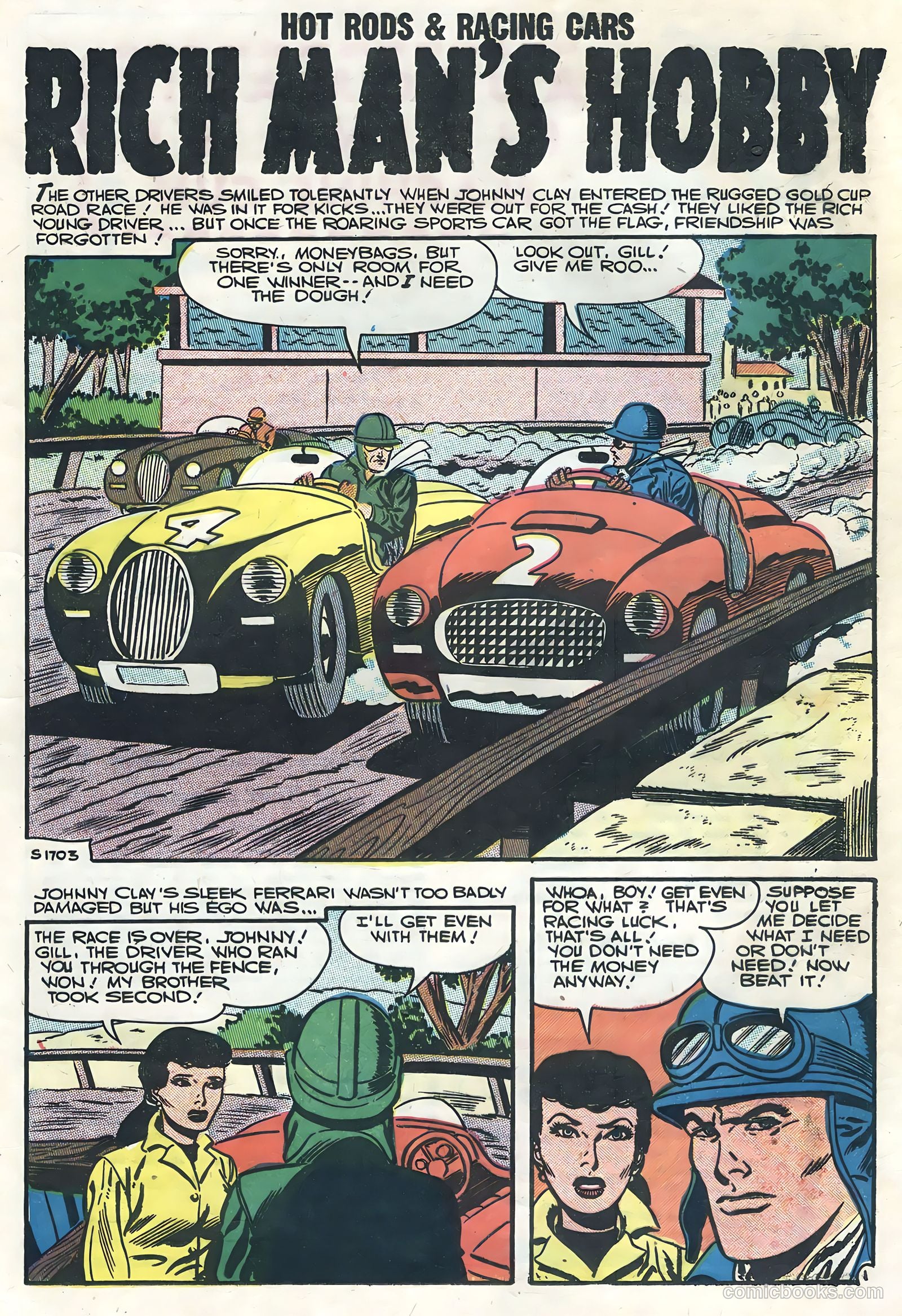 Hot Rods and Racing Cars #32 — page 21 of 36