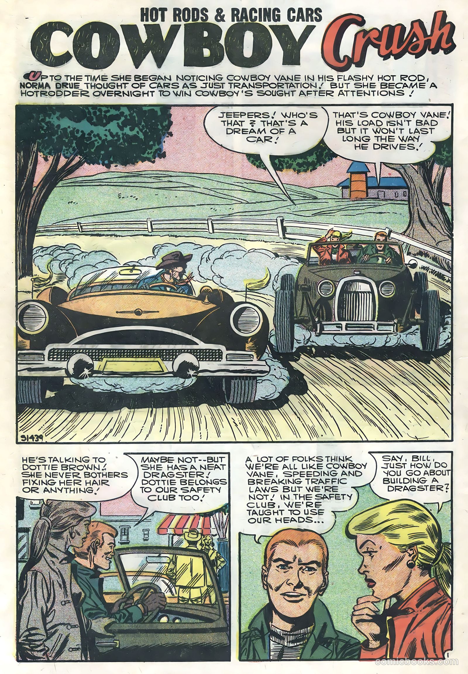 Hot Rods and Racing Cars #32 — page 28 of 36