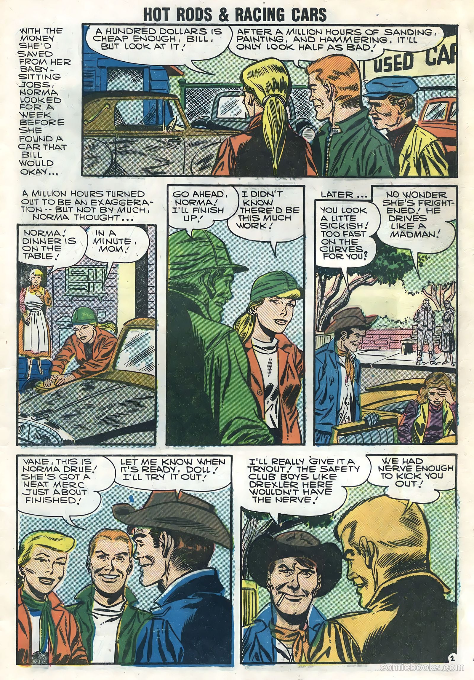 Hot Rods and Racing Cars #32 — page 29 of 36