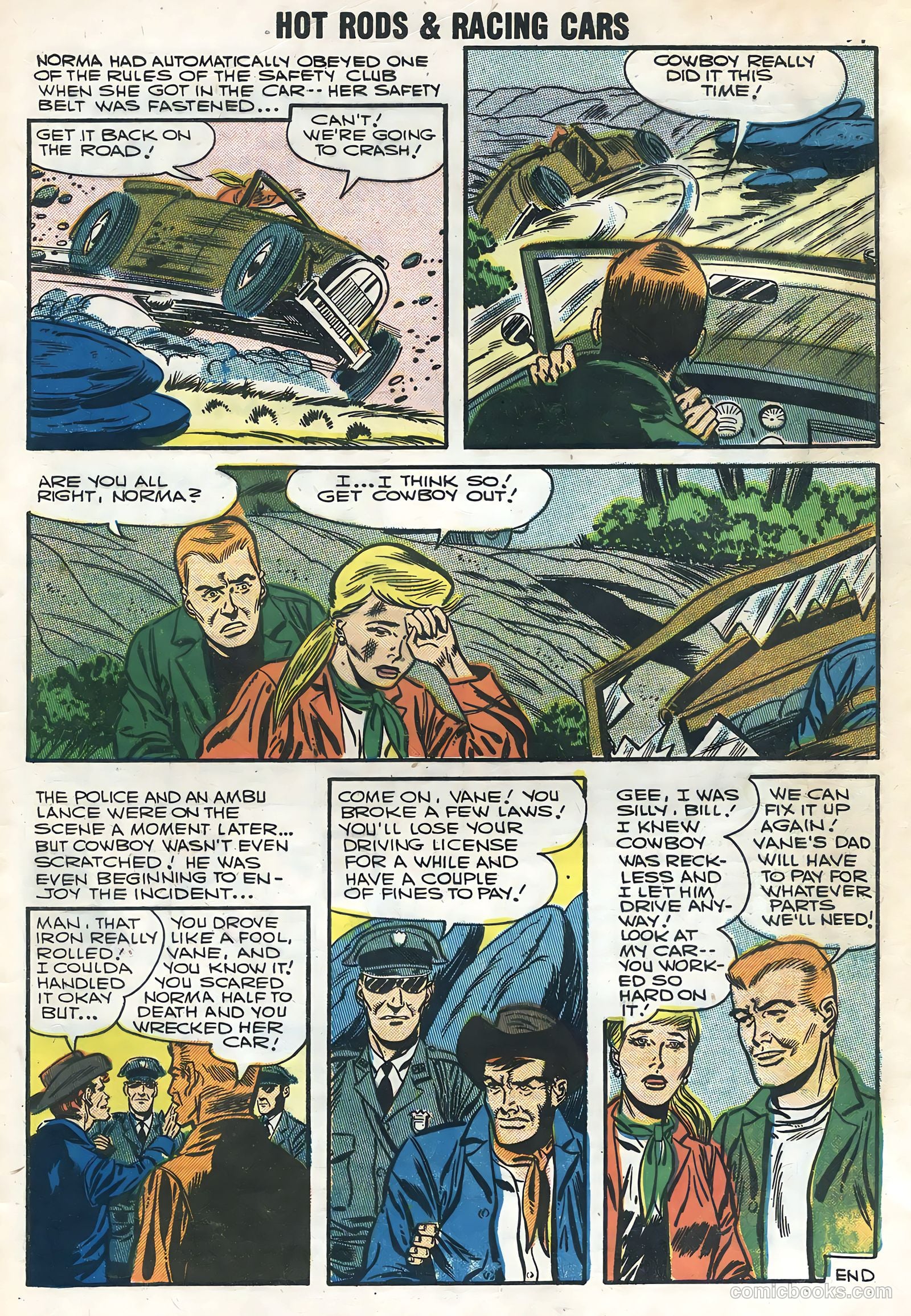 Hot Rods and Racing Cars #32 — page 33 of 36