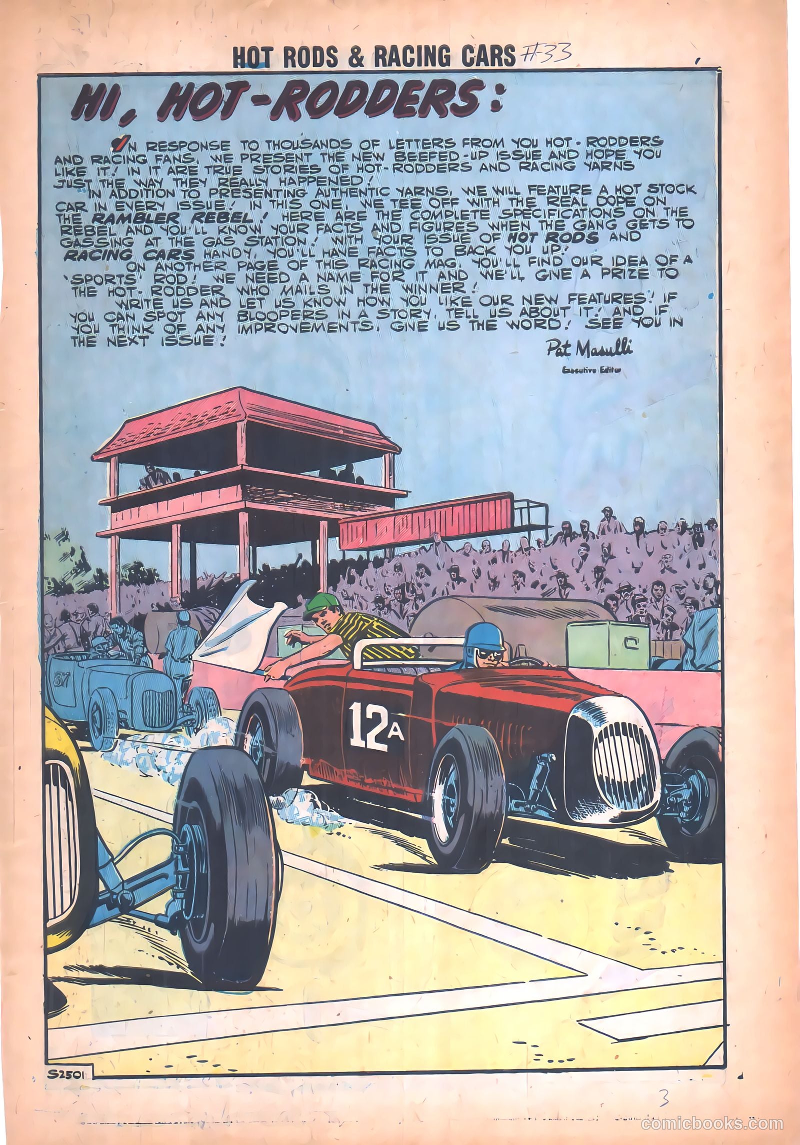 Hot Rods and Racing Cars #33 — page 3 of 36