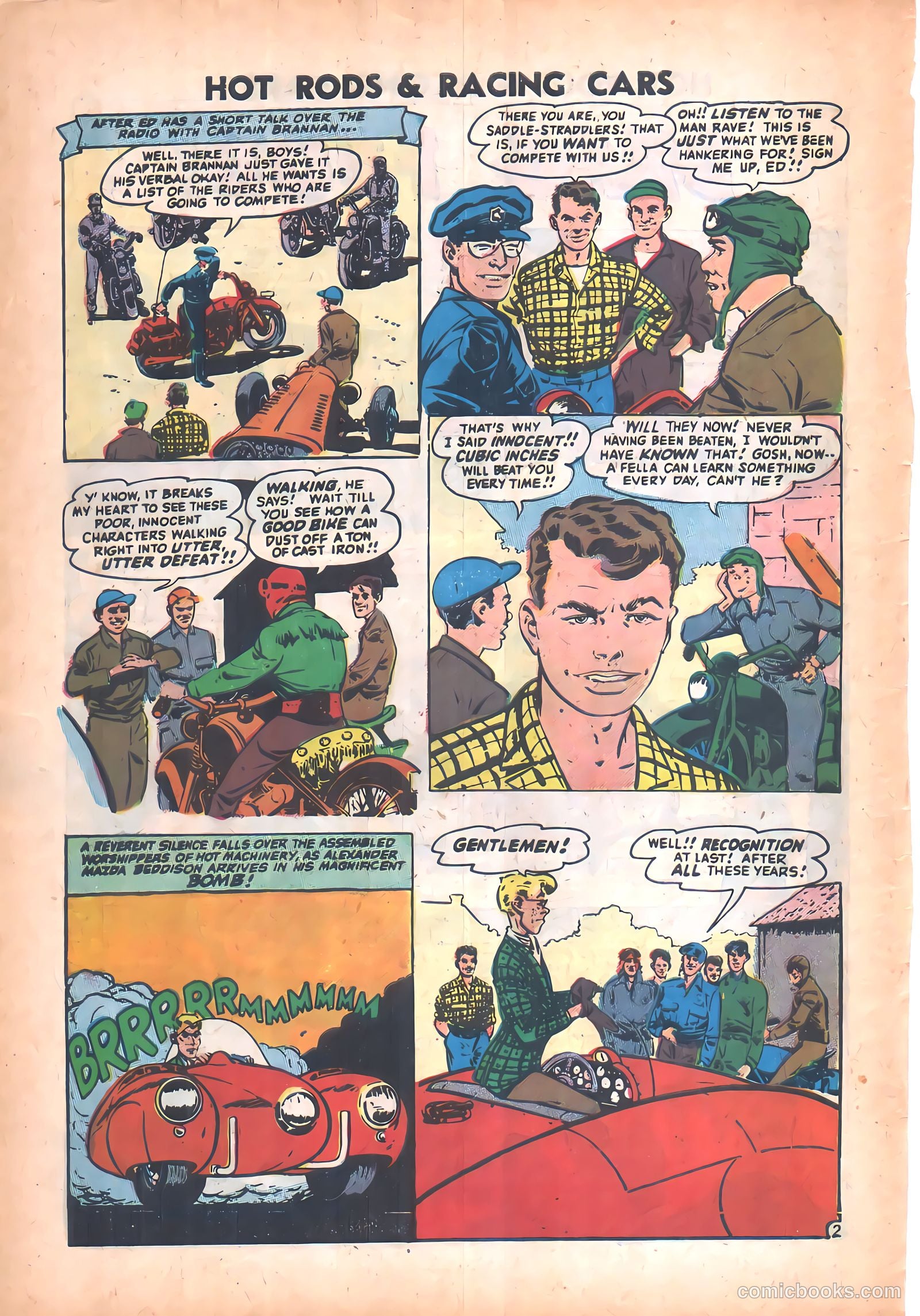 Hot Rods and Racing Cars #33 — page 10 of 36