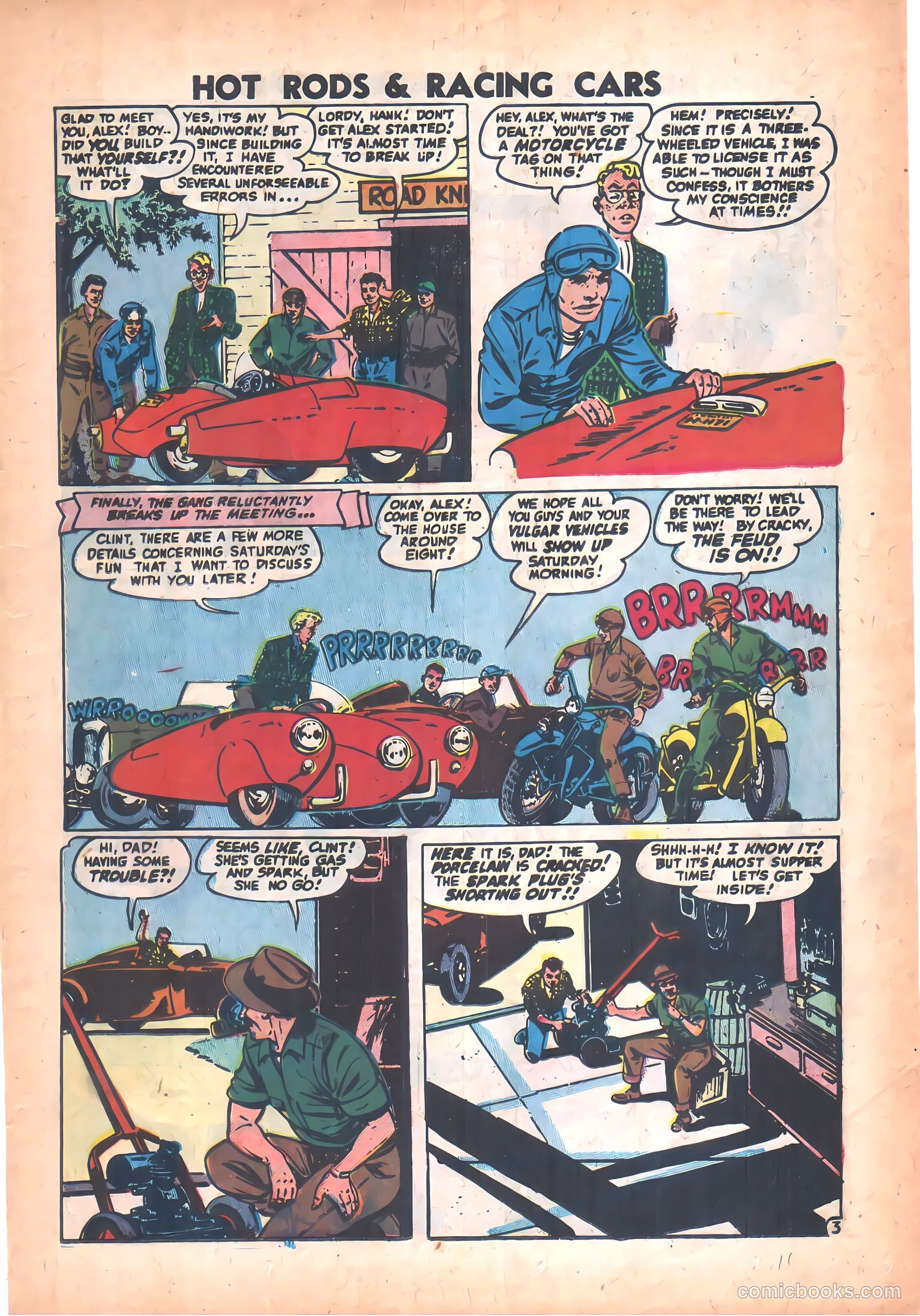 Hot Rods and Racing Cars #33 — page 11 of 36