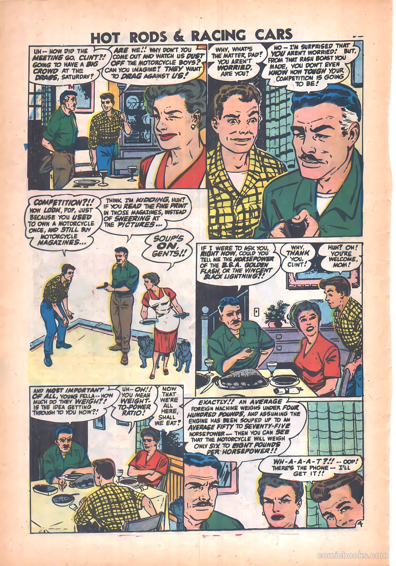 Hot Rods and Racing Cars #33 — page 12 of 36