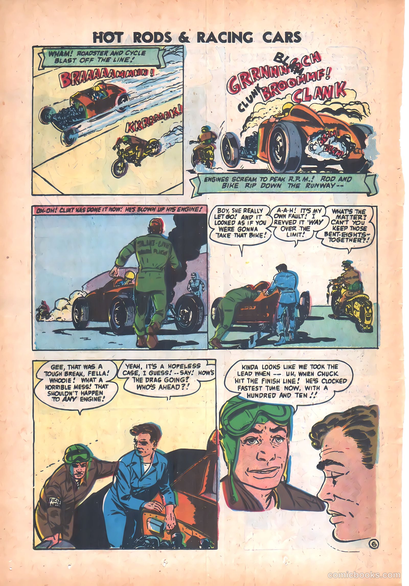 Hot Rods and Racing Cars #33 — page 14 of 36