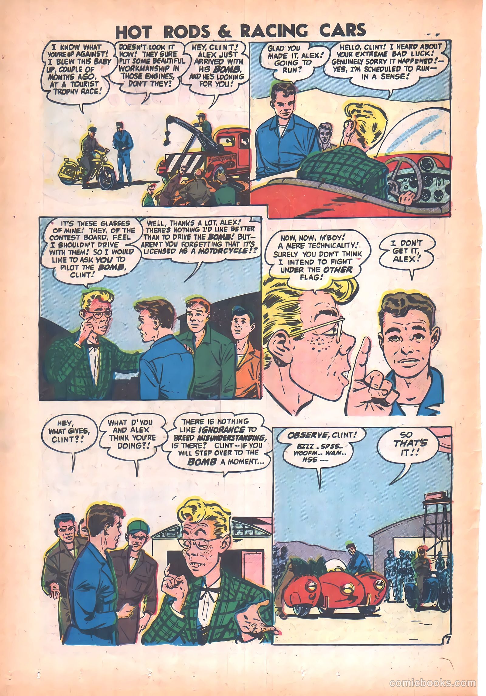 Hot Rods and Racing Cars #33 — page 16 of 36