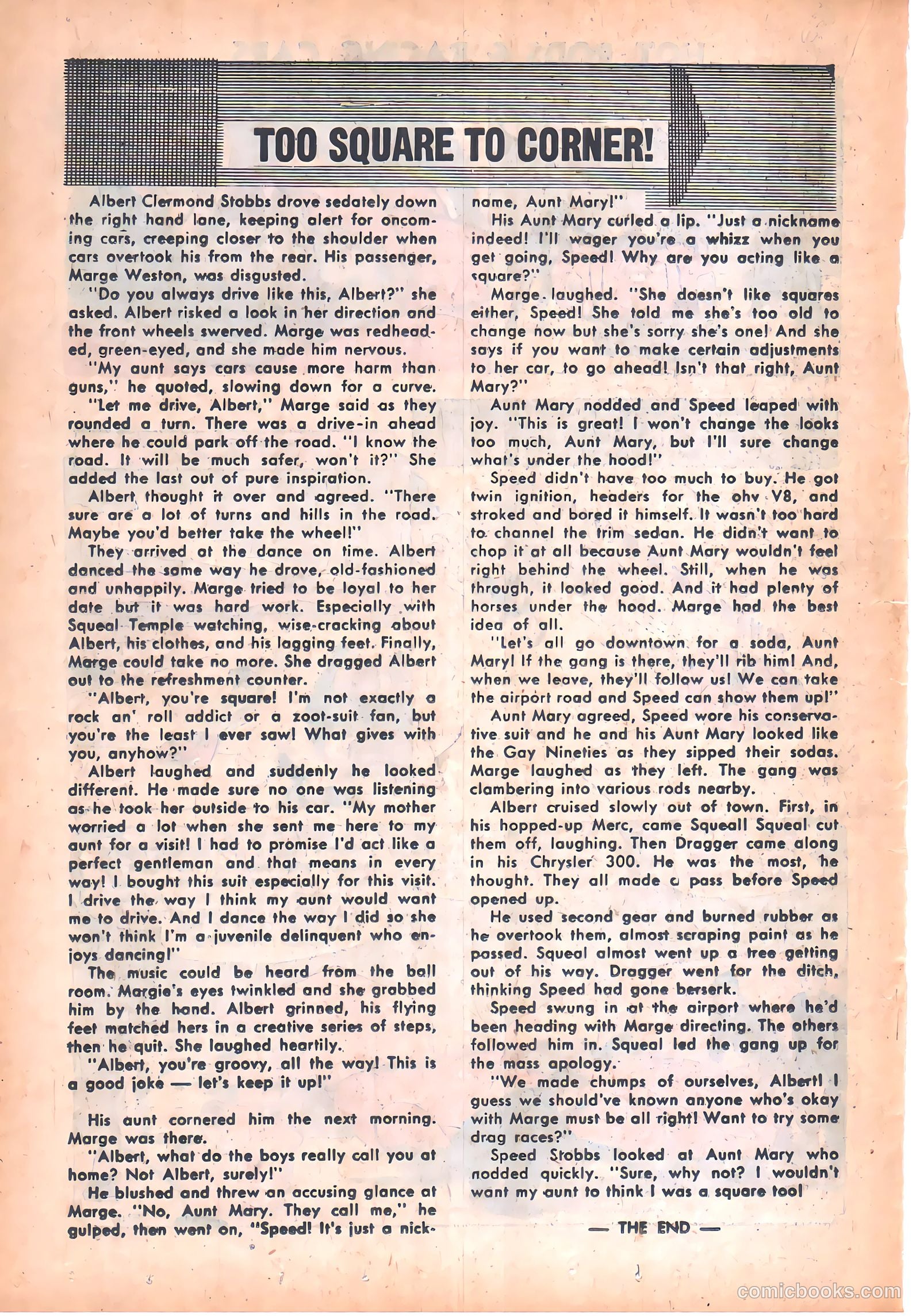Hot Rods and Racing Cars #33 — page 18 of 36