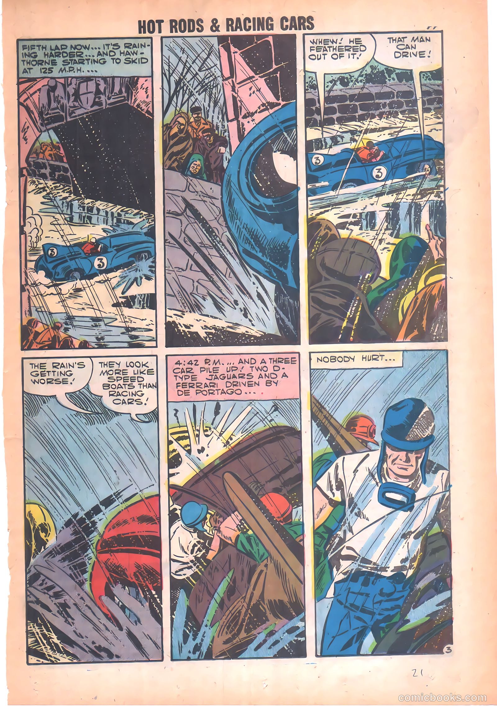 Hot Rods and Racing Cars #33 — page 21 of 36