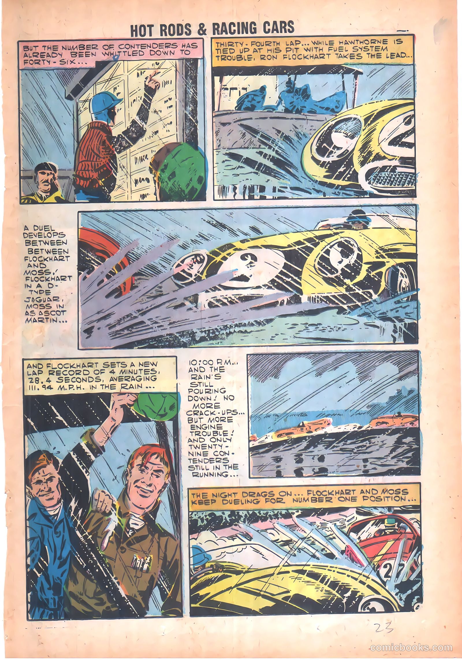 Hot Rods and Racing Cars #33 — page 23 of 36