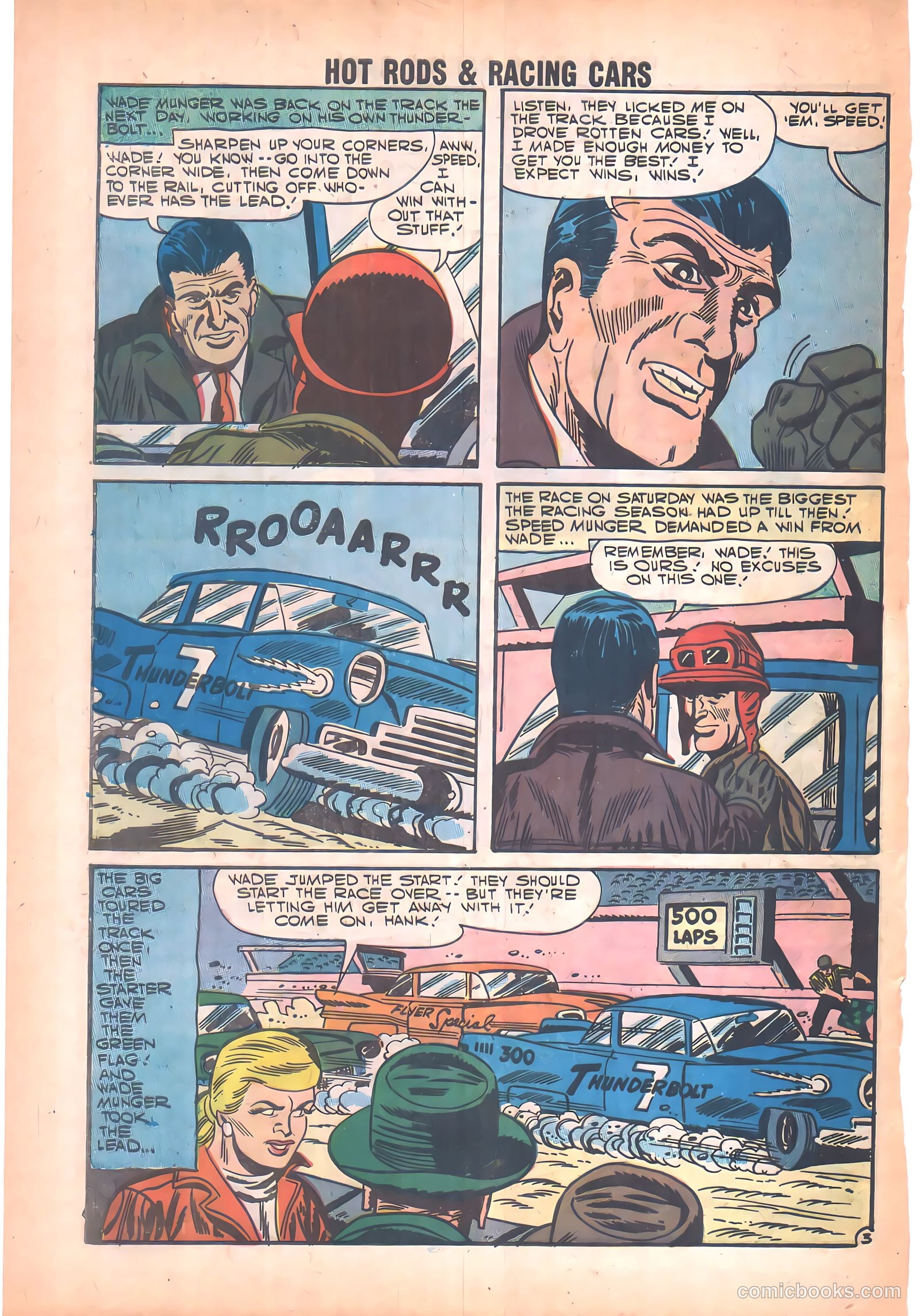 Hot Rods and Racing Cars #33 — page 28 of 36