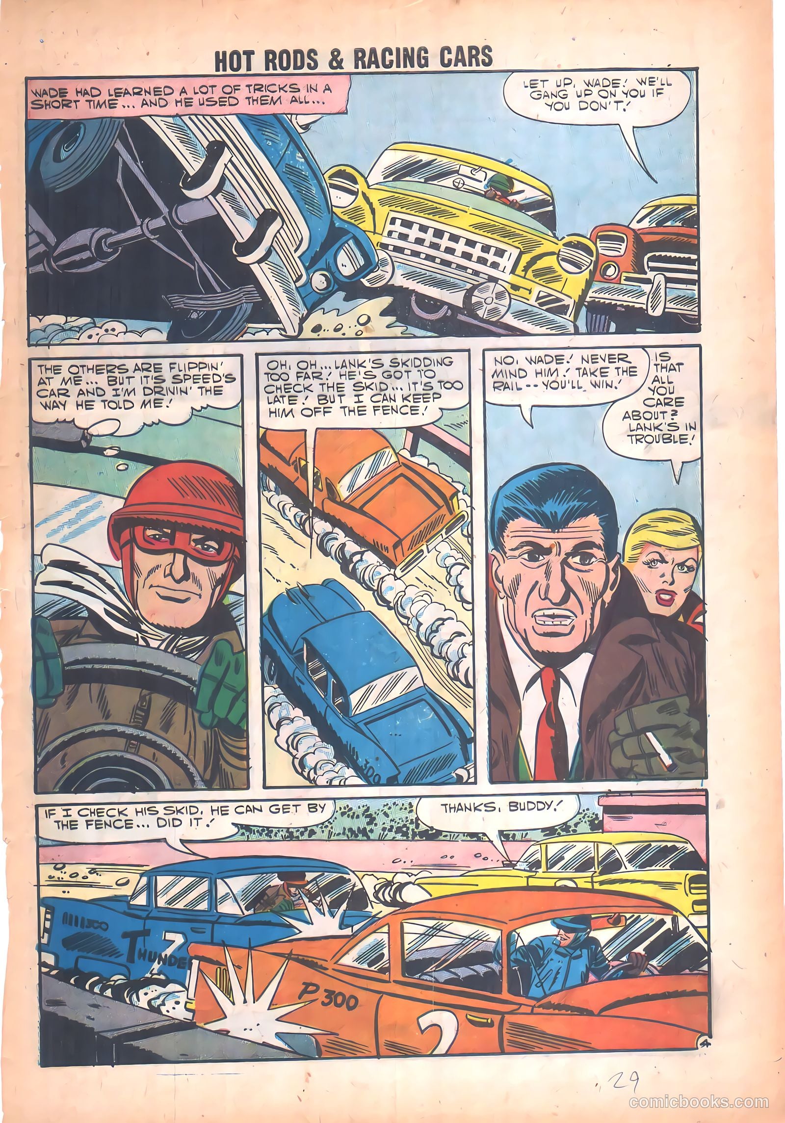 Hot Rods and Racing Cars #33 — page 29 of 36