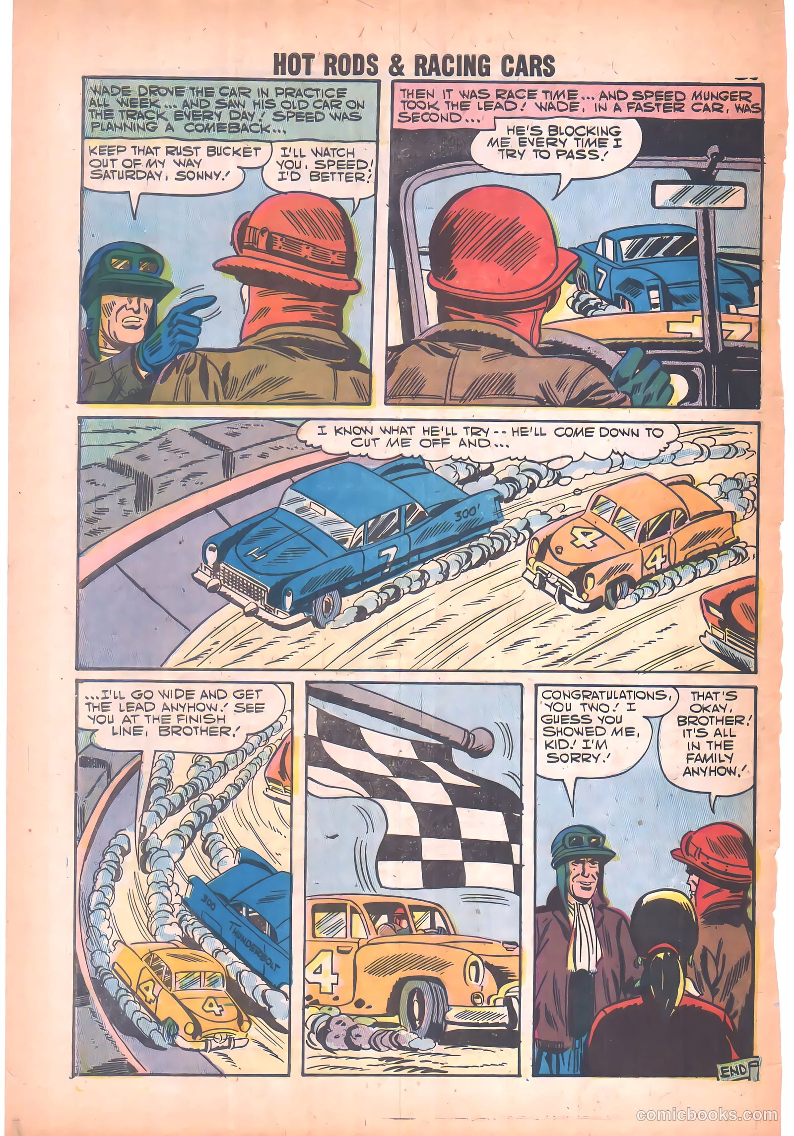 Hot Rods and Racing Cars #33 — page 32 of 36