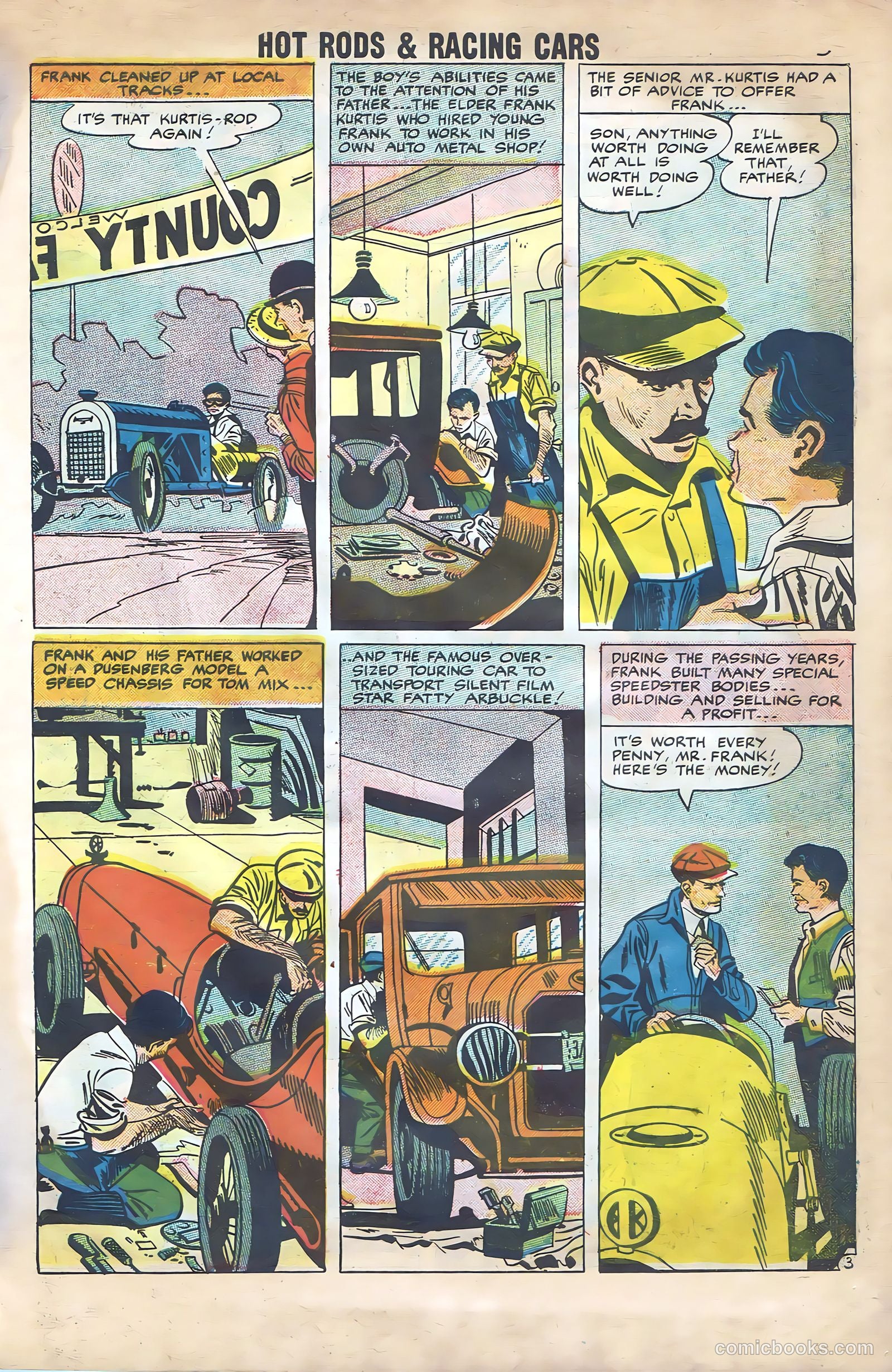 Hot Rods and Racing Cars #35 — page 5 of 68