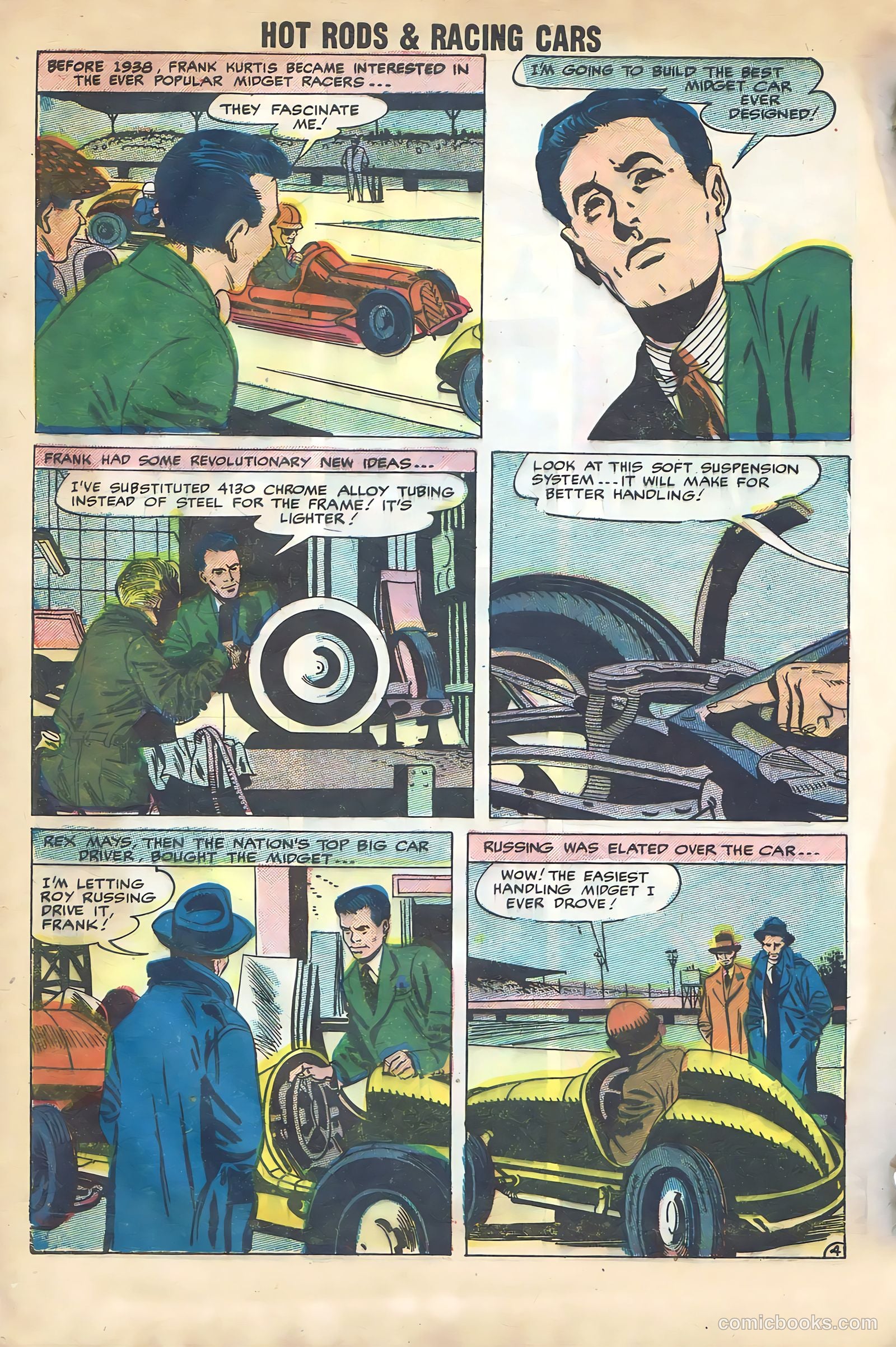 Hot Rods and Racing Cars #35 — page 6 of 68