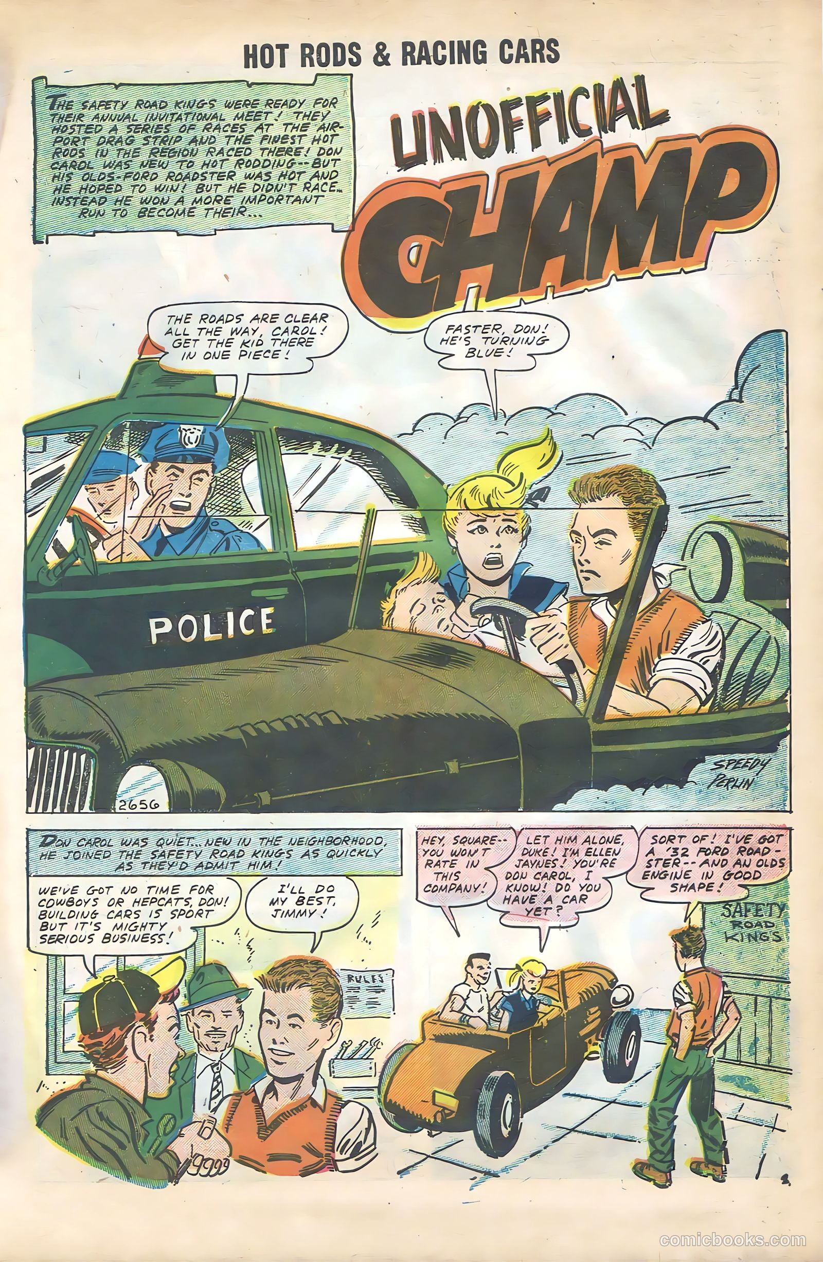 Hot Rods and Racing Cars #35 — page 11 of 68