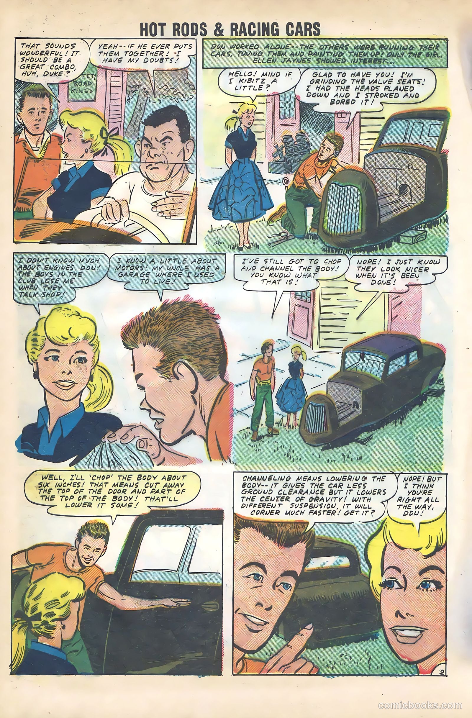 Hot Rods and Racing Cars #35 — page 12 of 68