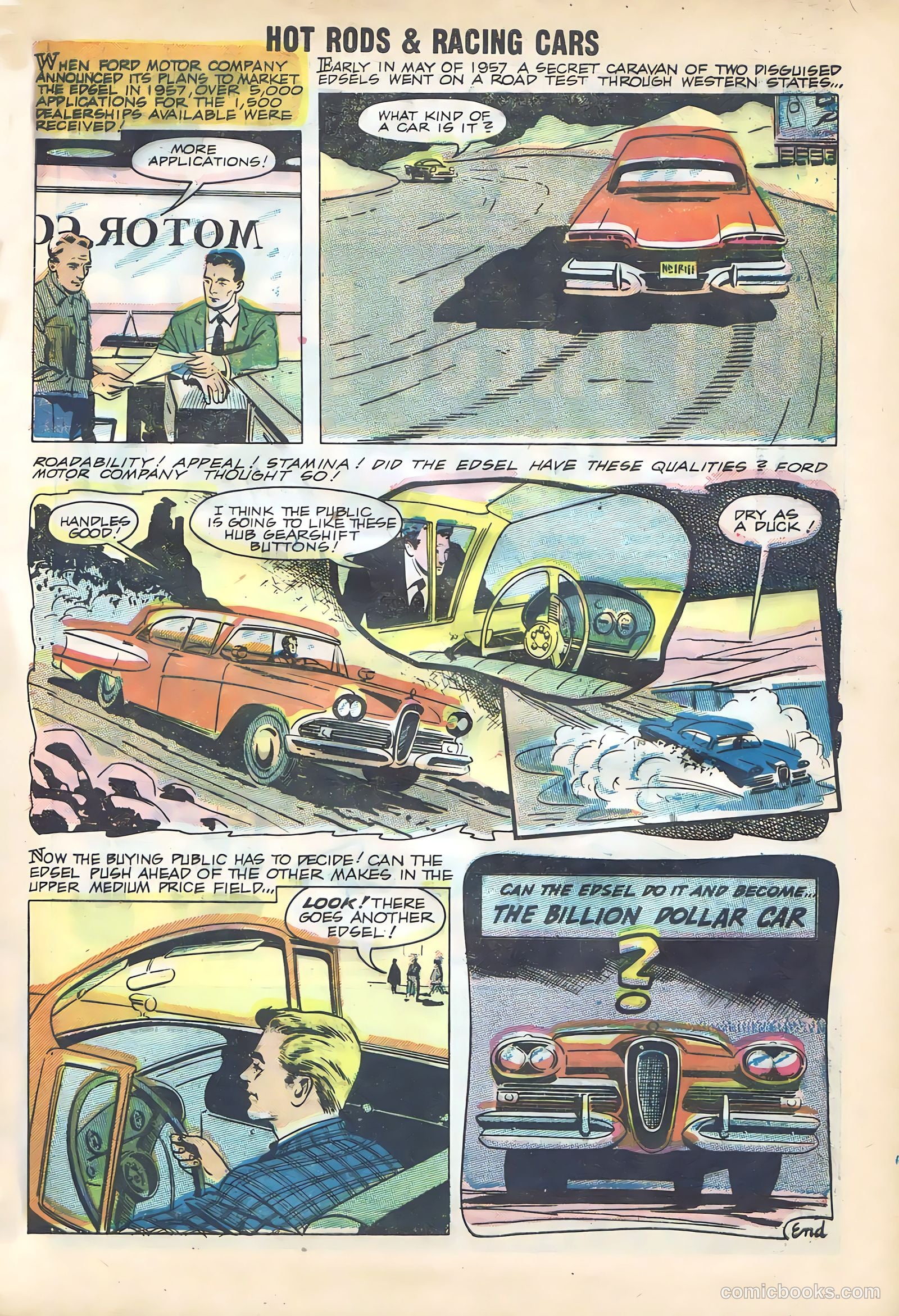 Hot Rods and Racing Cars #35 — page 17 of 68