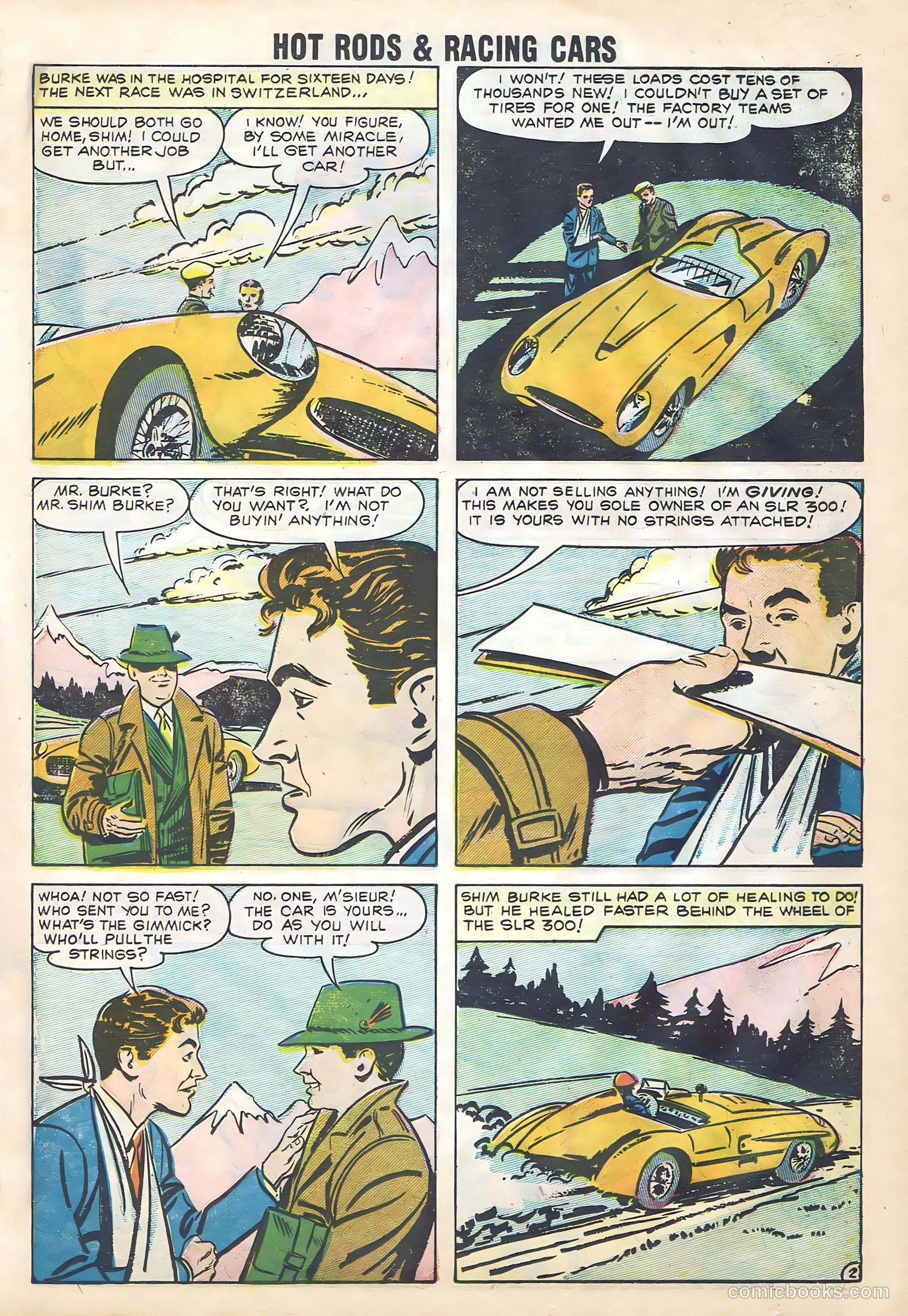 Hot Rods and Racing Cars #35 — page 21 of 68