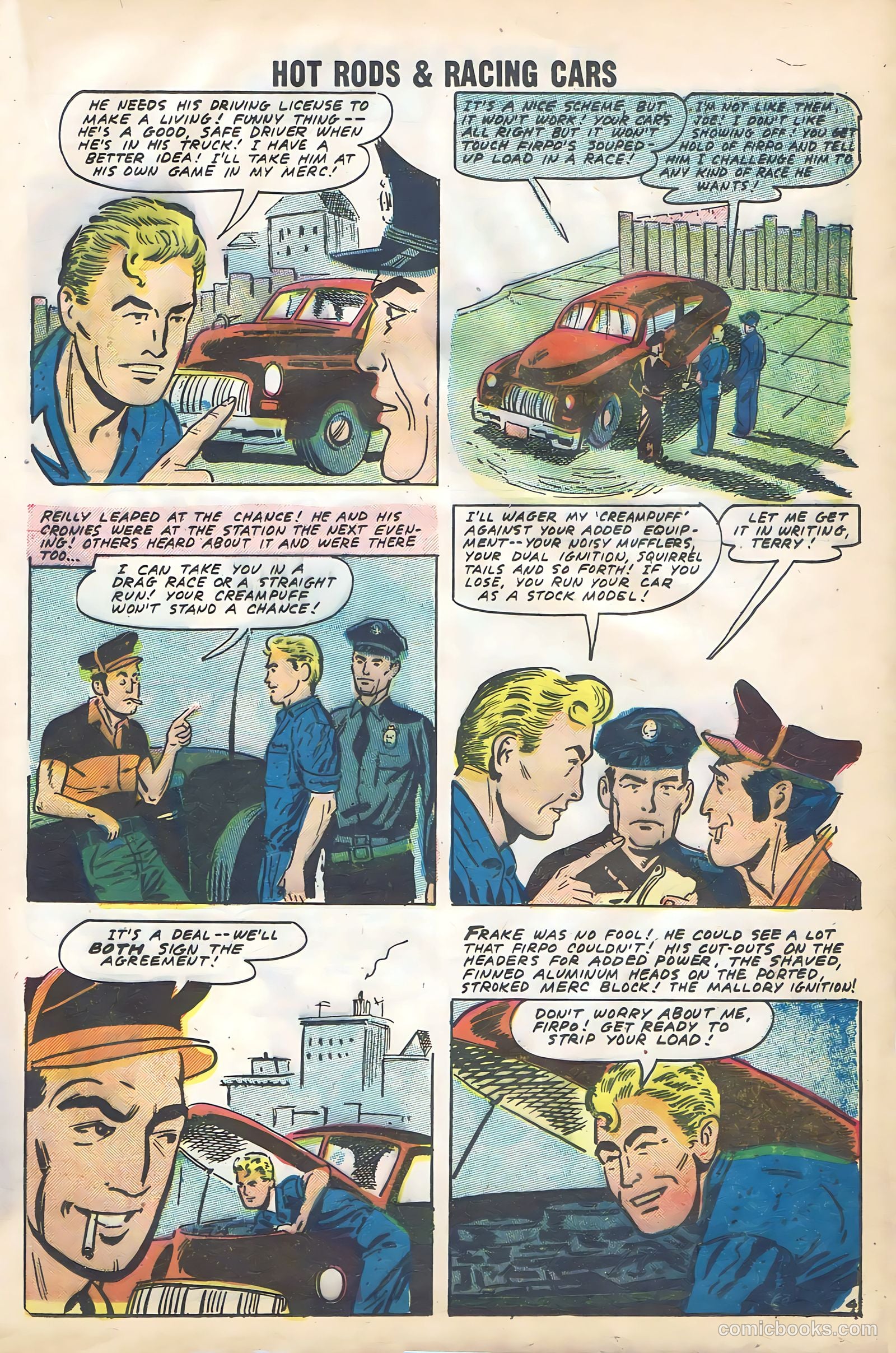 Hot Rods and Racing Cars #35 — page 31 of 68