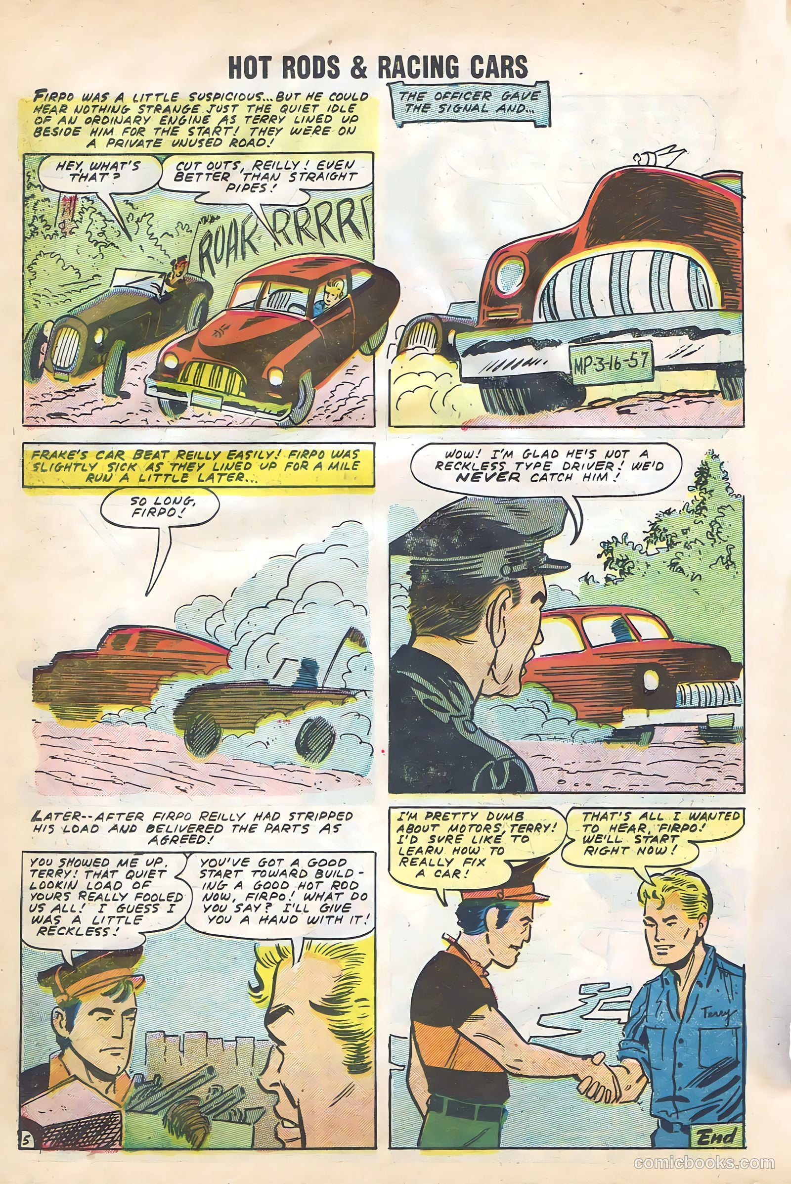Hot Rods and Racing Cars #35 — page 32 of 68