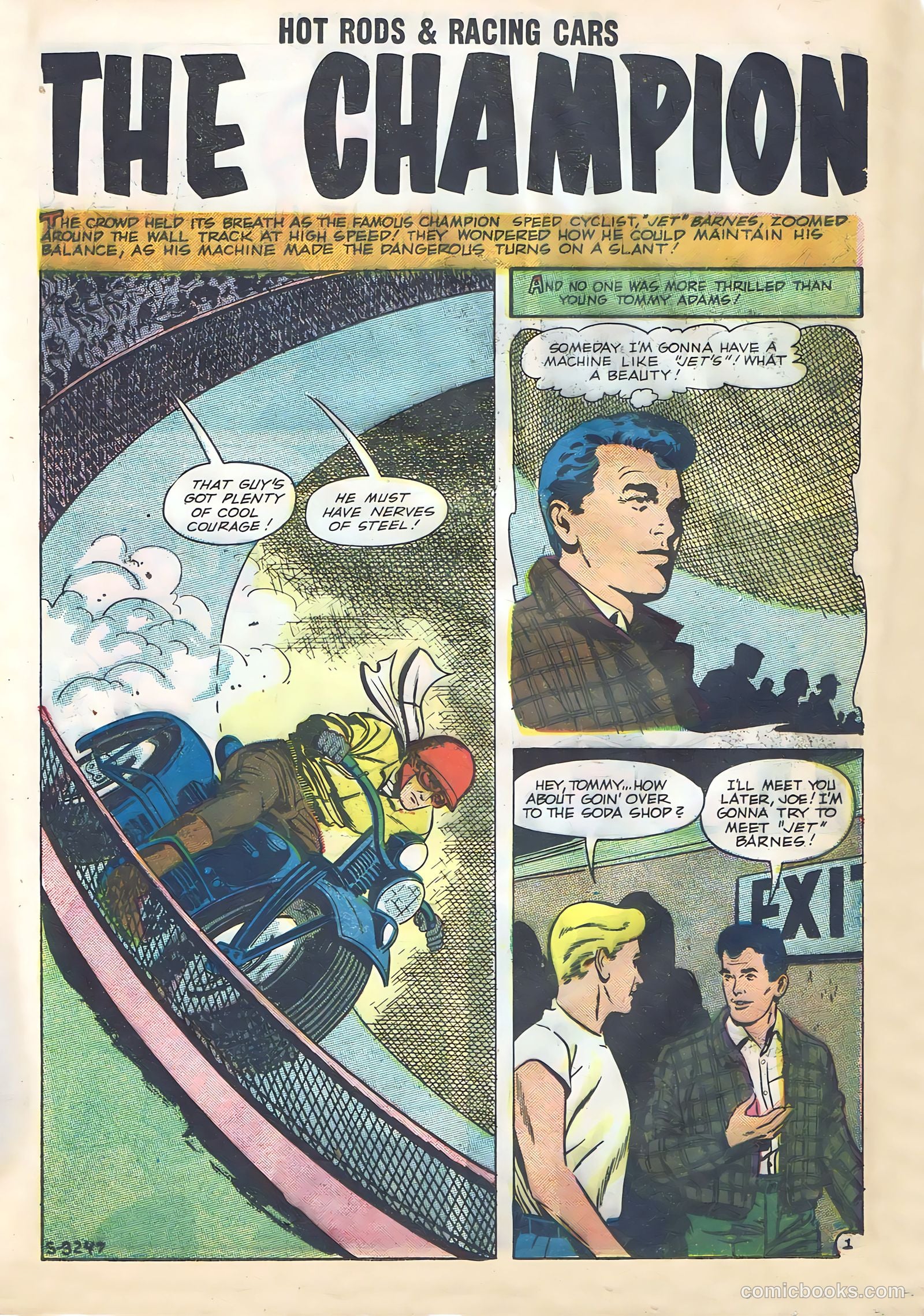 Hot Rods and Racing Cars #35 — page 33 of 68