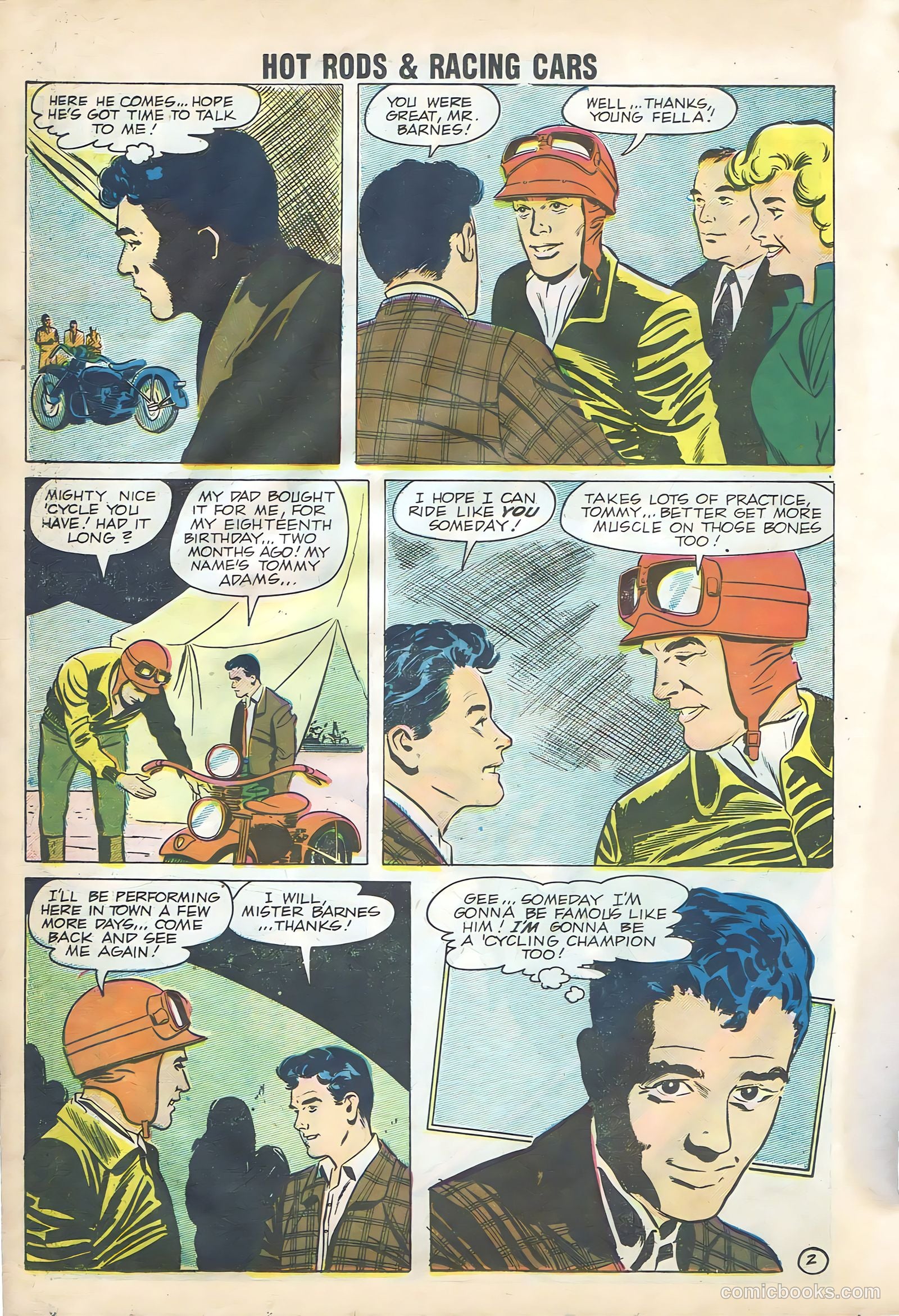 Hot Rods and Racing Cars #35 — page 34 of 68