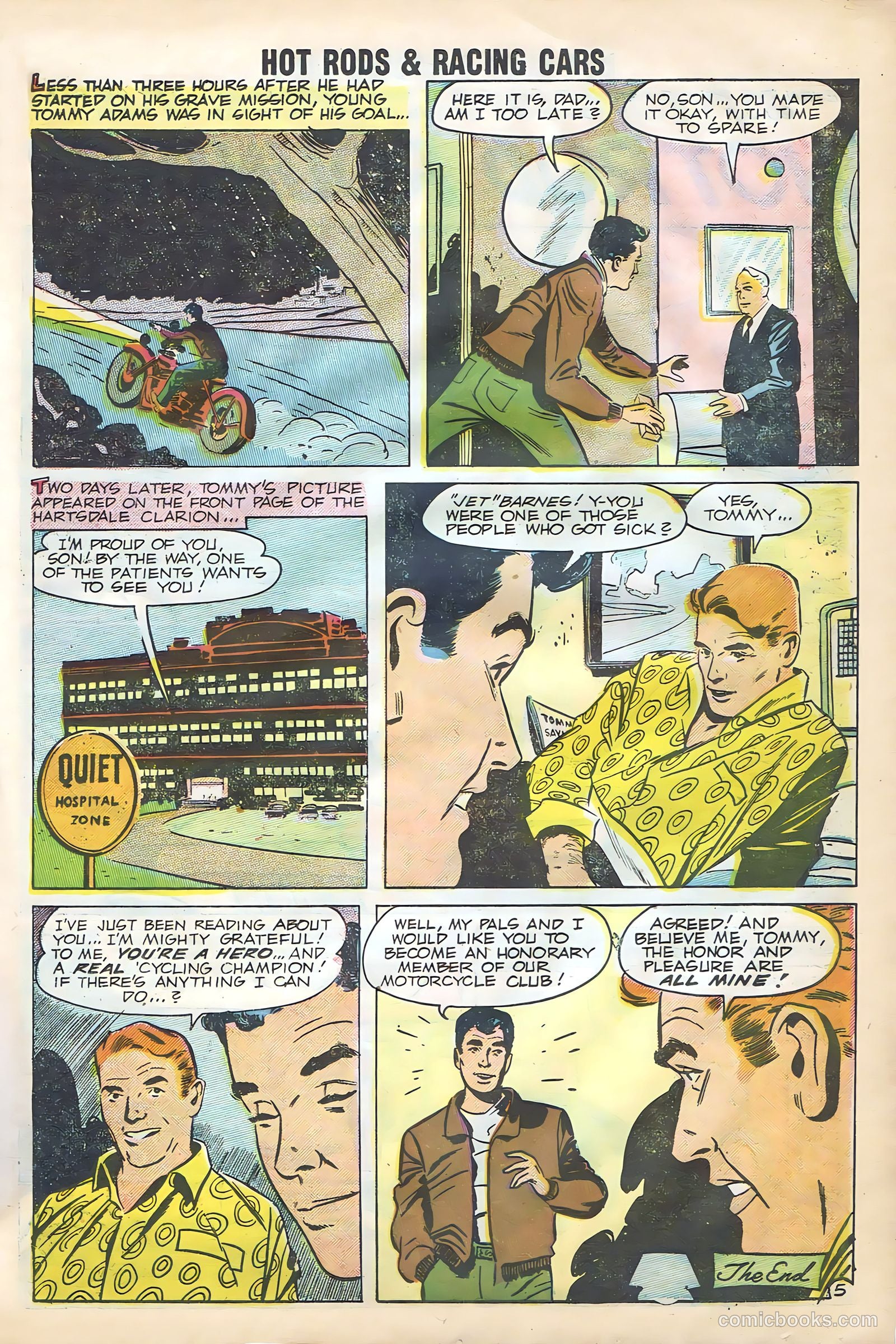 Hot Rods and Racing Cars #35 — page 37 of 68