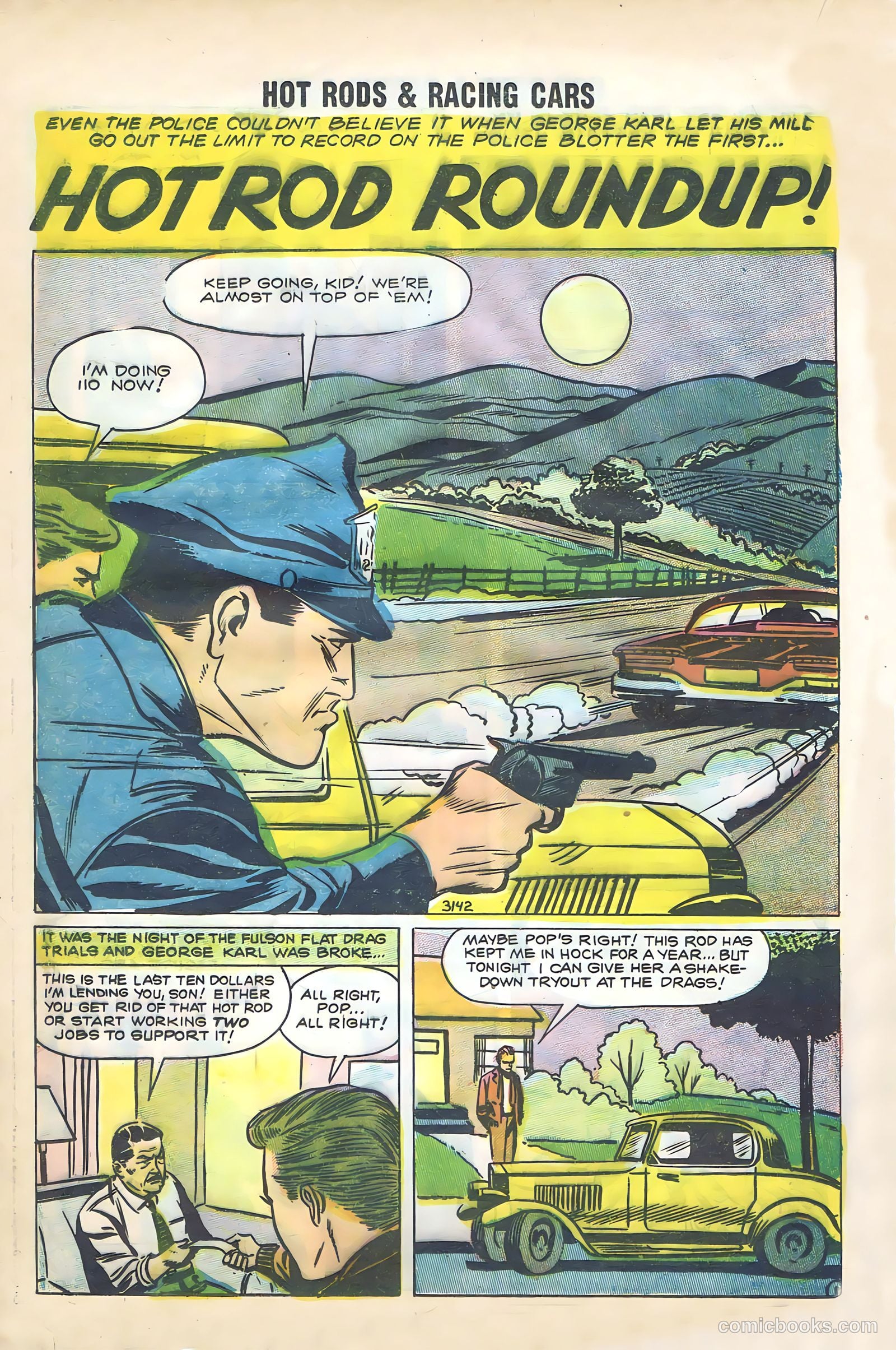 Hot Rods and Racing Cars #35 — page 38 of 68