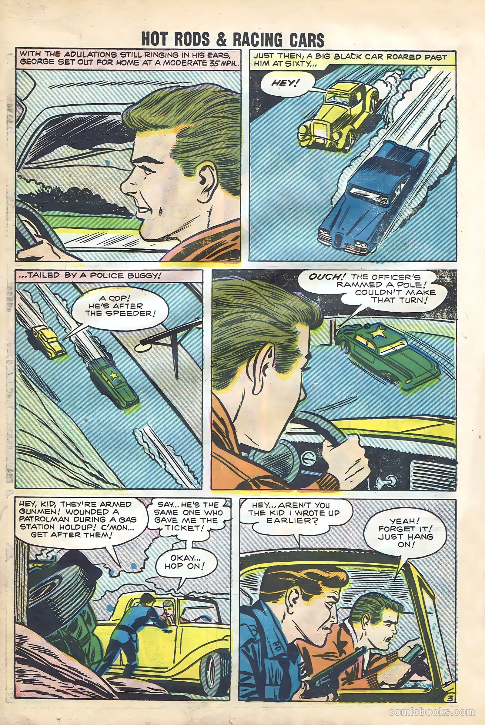 Hot Rods and Racing Cars #35 — page 40 of 68
